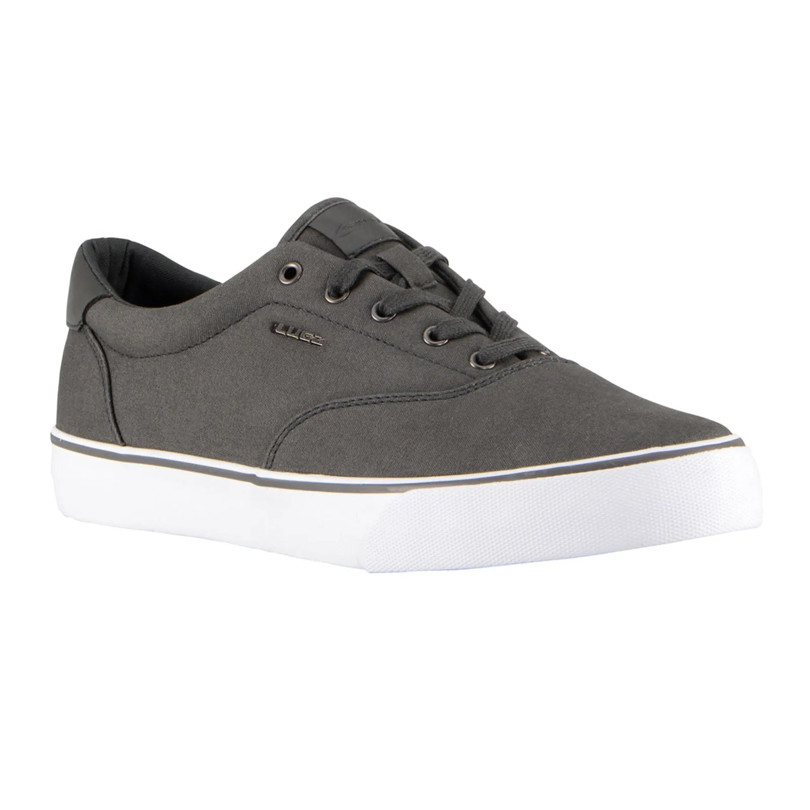 Lugz Flip MFLIPC-0257 Mens Gray Canvas Lace Up Lifestyle Sneakers Shoes