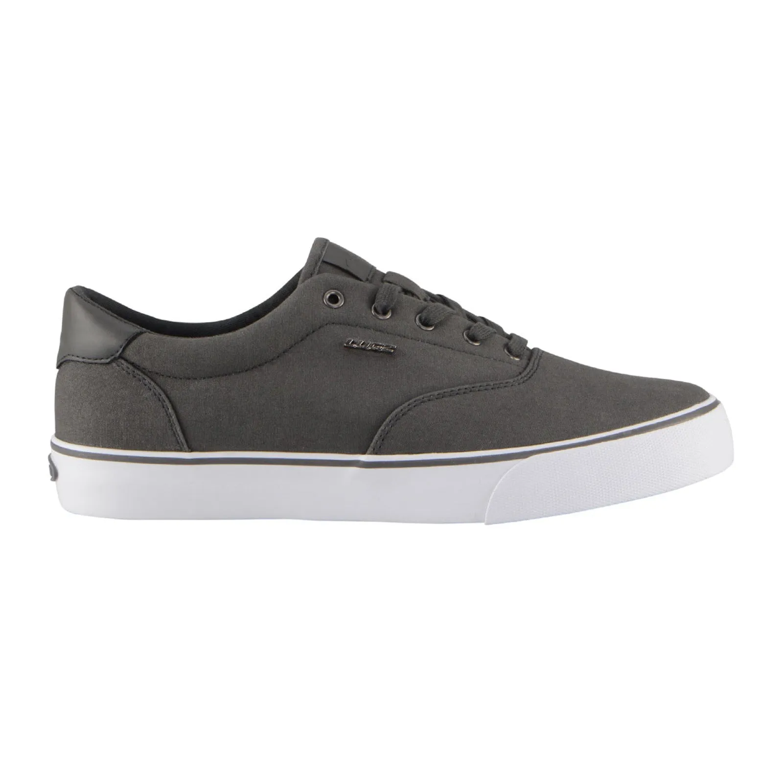 Lugz Flip MFLIPC-0257 Mens Gray Canvas Lace Up Lifestyle Sneakers Shoes