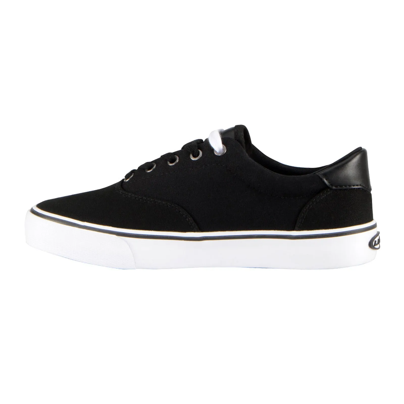 Lugz Flip WFLIPC-060 Womens Black Canvas Lace Up Lifestyle Sneakers Shoes