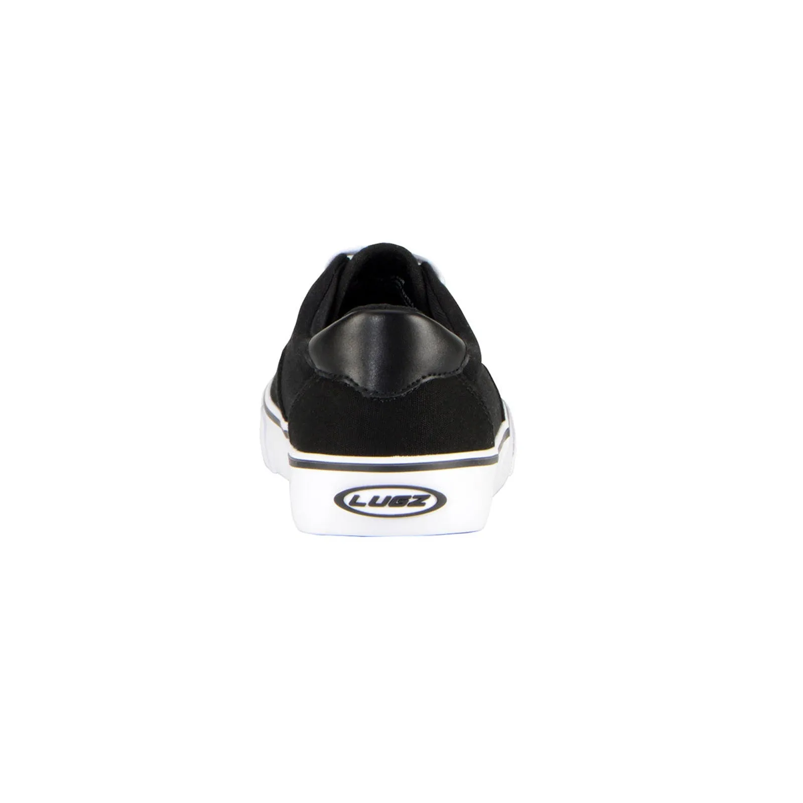 Lugz Flip WFLIPC-060 Womens Black Canvas Lace Up Lifestyle Sneakers Shoes