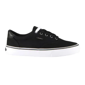 Lugz Flip WFLIPC-060 Womens Black Canvas Lace Up Lifestyle Sneakers Shoes