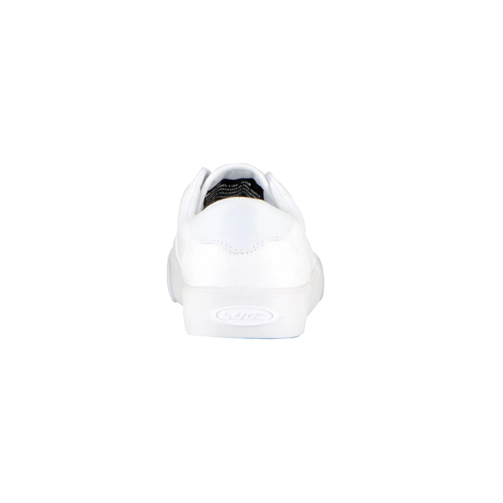 Lugz Flip WFLIPC-100 Womens White Canvas Lace Up Lifestyle Sneakers Shoes