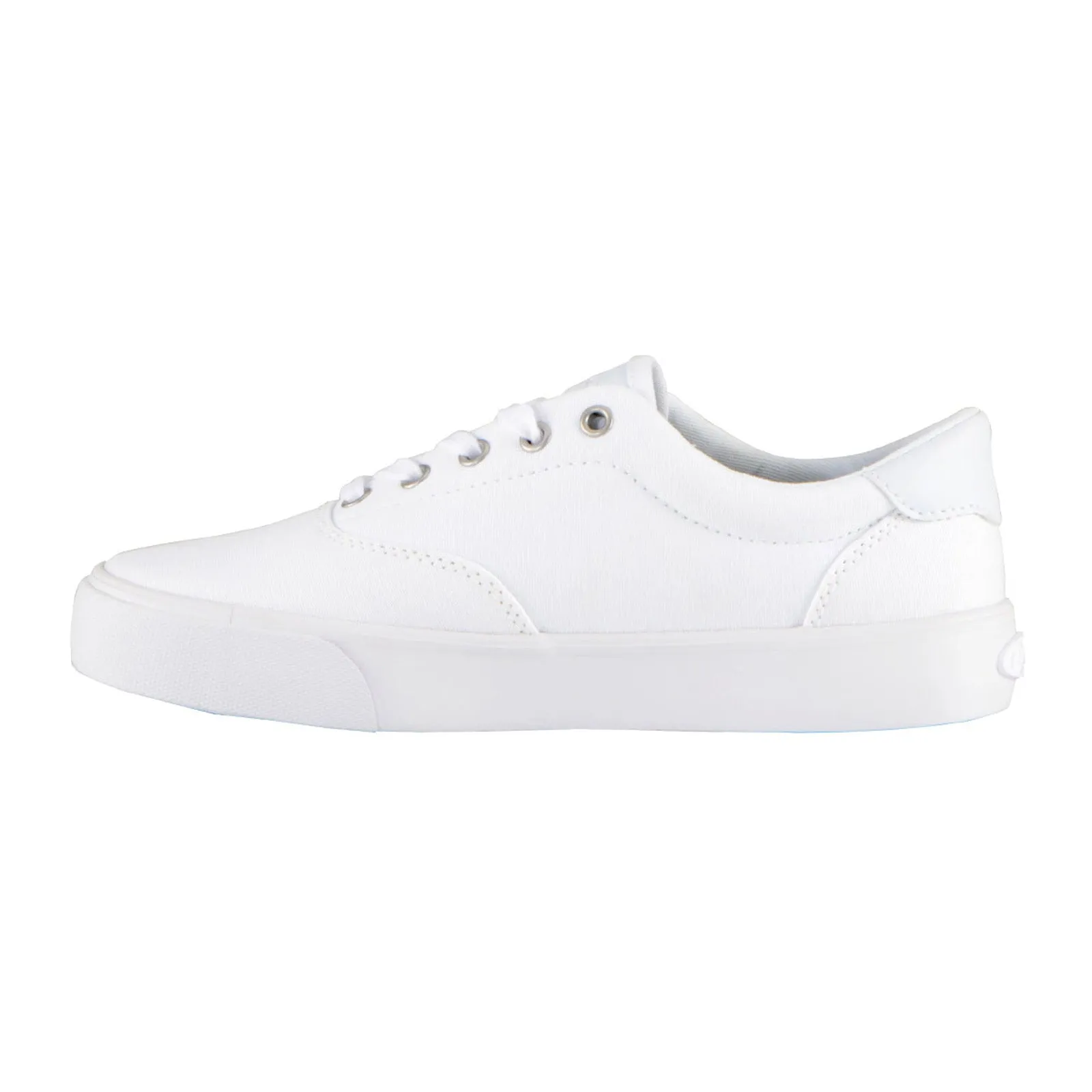 Lugz Flip WFLIPC-100 Womens White Canvas Lace Up Lifestyle Sneakers Shoes