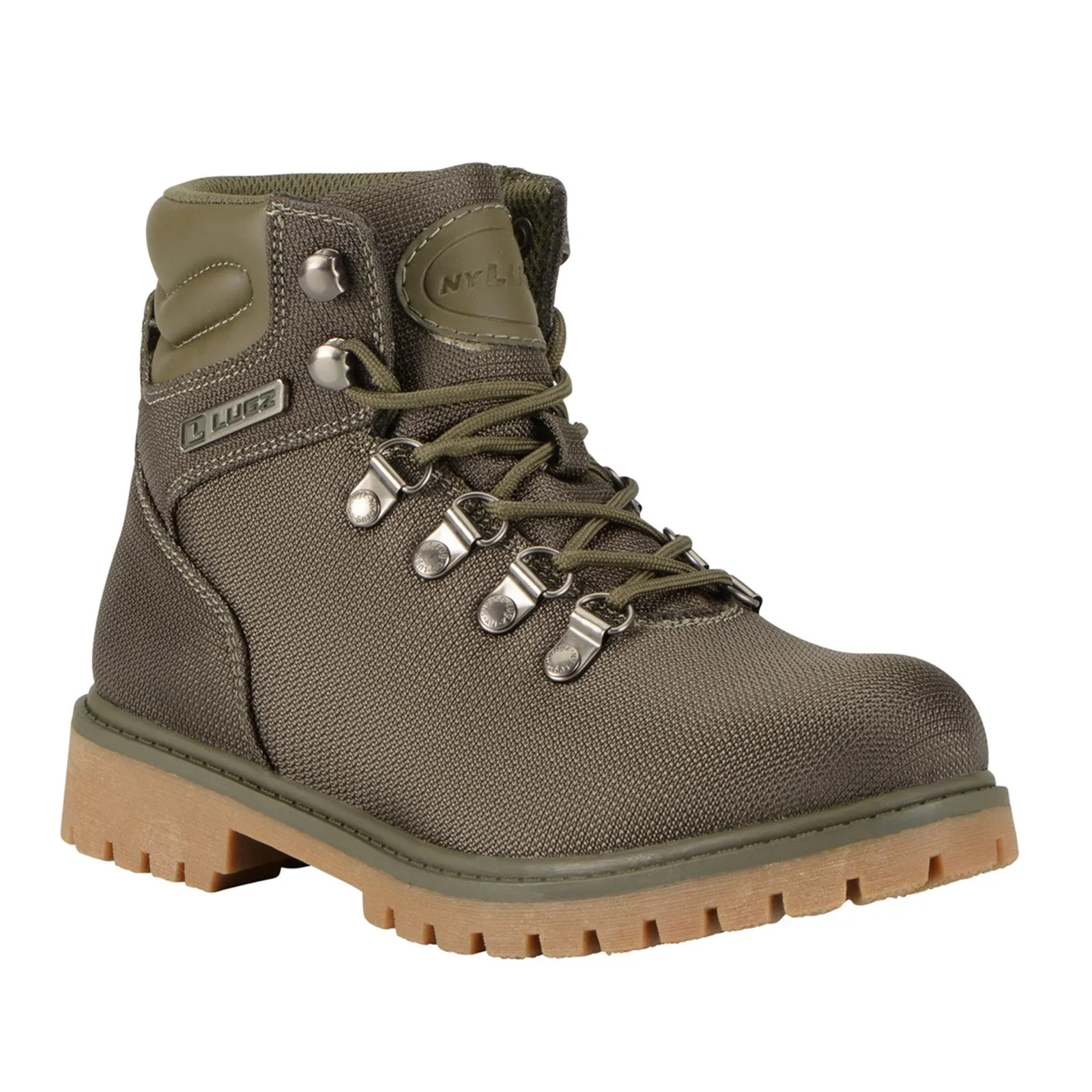 Lugz Grotto II WGROT2T-345 Womens Brown Nylon Lace Up Casual Dress Boots