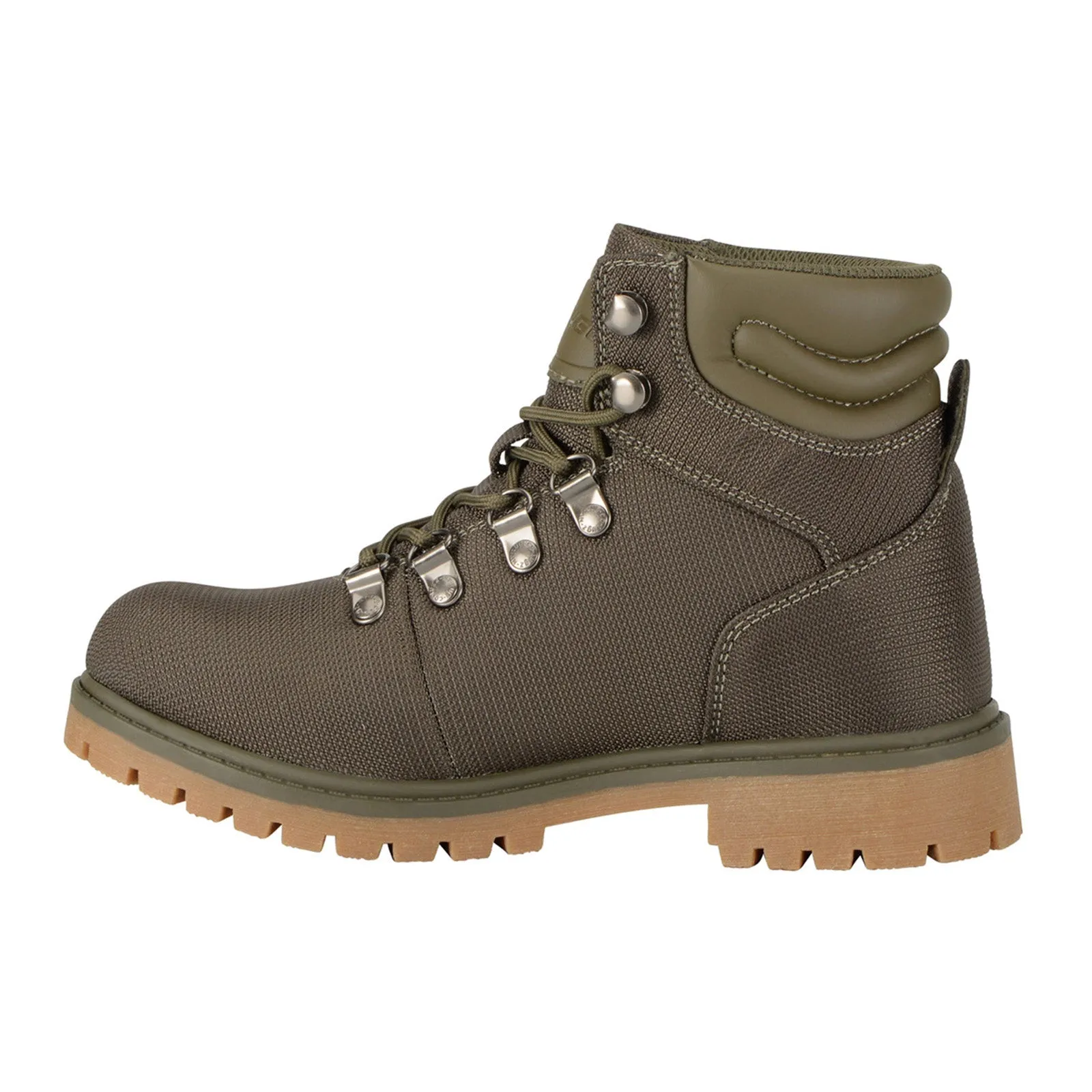 Lugz Grotto II WGROT2T-345 Womens Brown Nylon Lace Up Casual Dress Boots