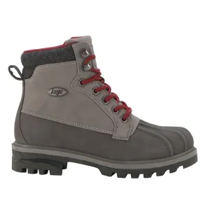 Lugz Mallard WMALLV-0399 Womens Gray Synthetic Lace Up Casual Dress Boots
