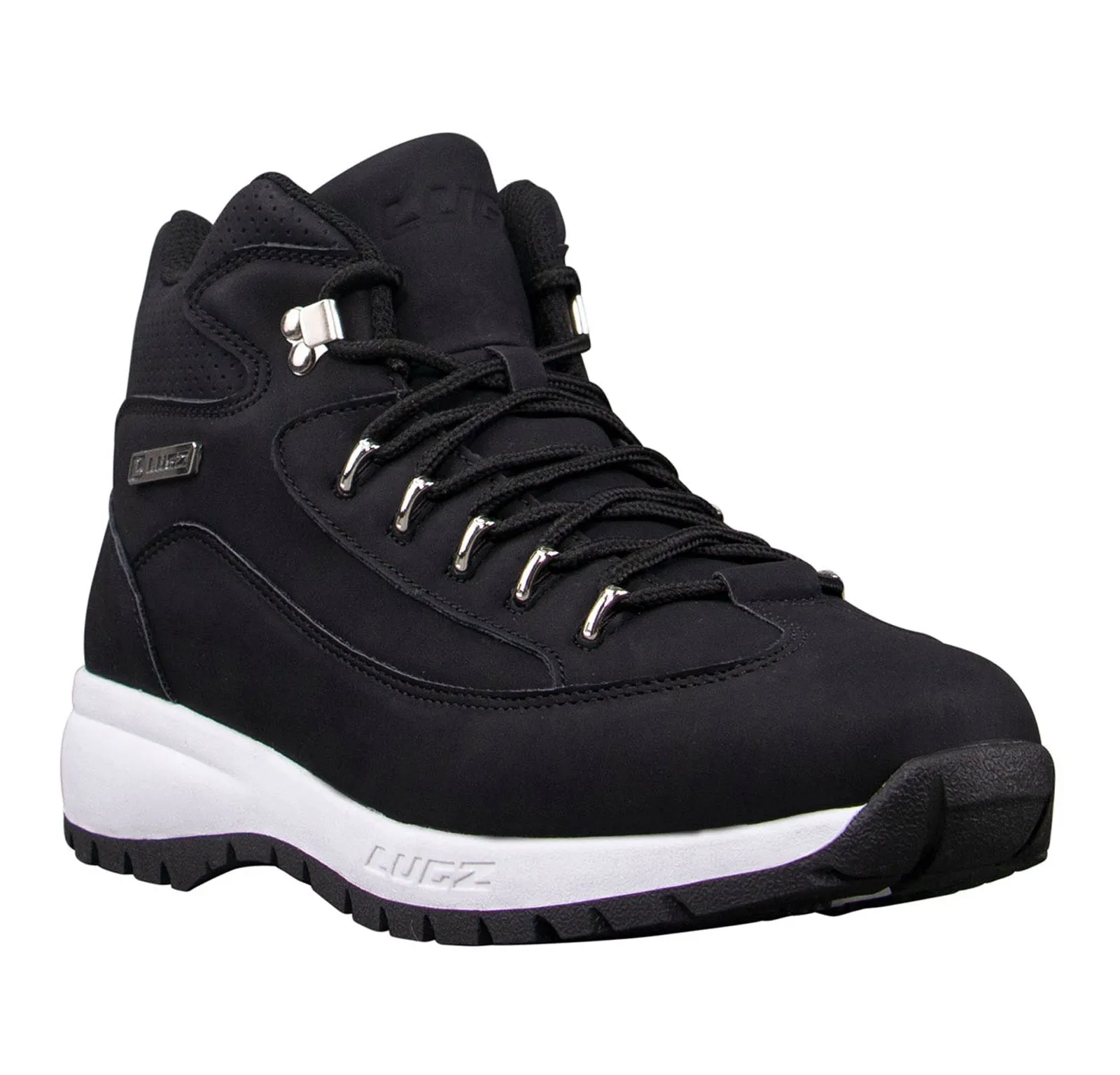 Lugz Rapid MRAPID-060 Mens Black Synthetic Lace Up Casual Dress Boots