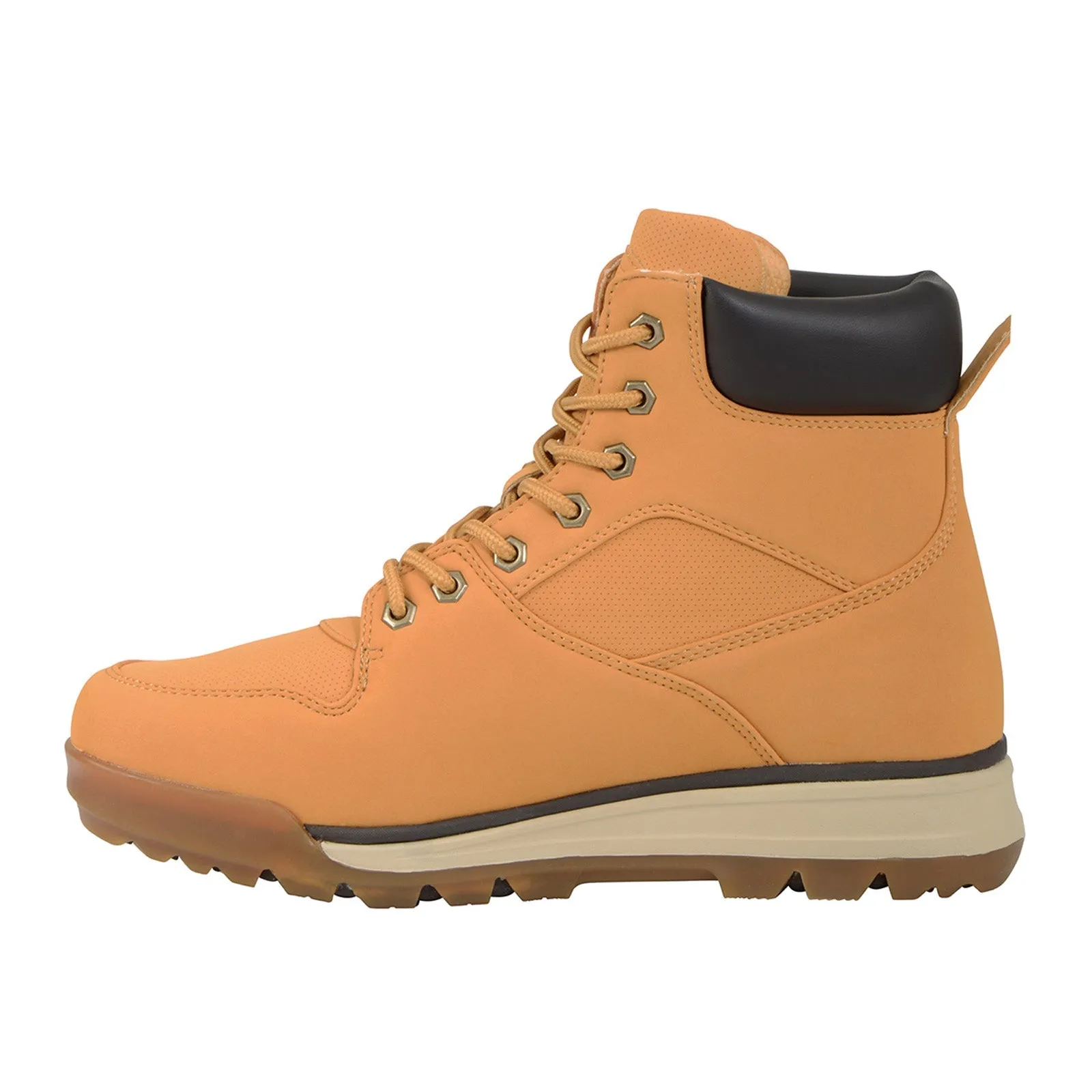 Lugz Sentry MSENTD-747 Mens Brown Nubuck Lace Up Casual Dress Boots