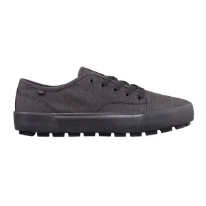 Lugz Trax MTRAXT-0055 Mens Black Canvas Lace Up Lifestyle Sneakers Shoes