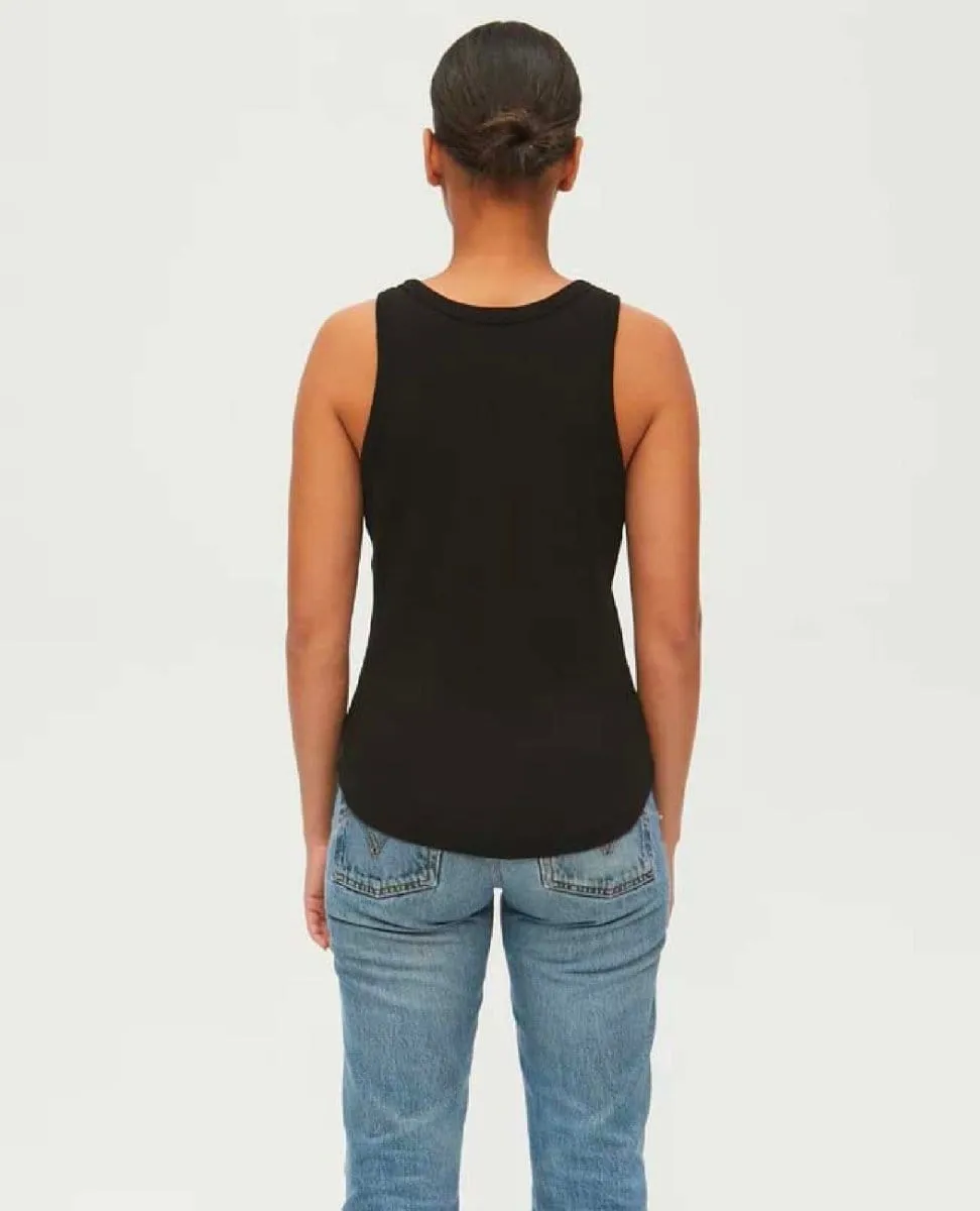 Luna Button Tank Oxide