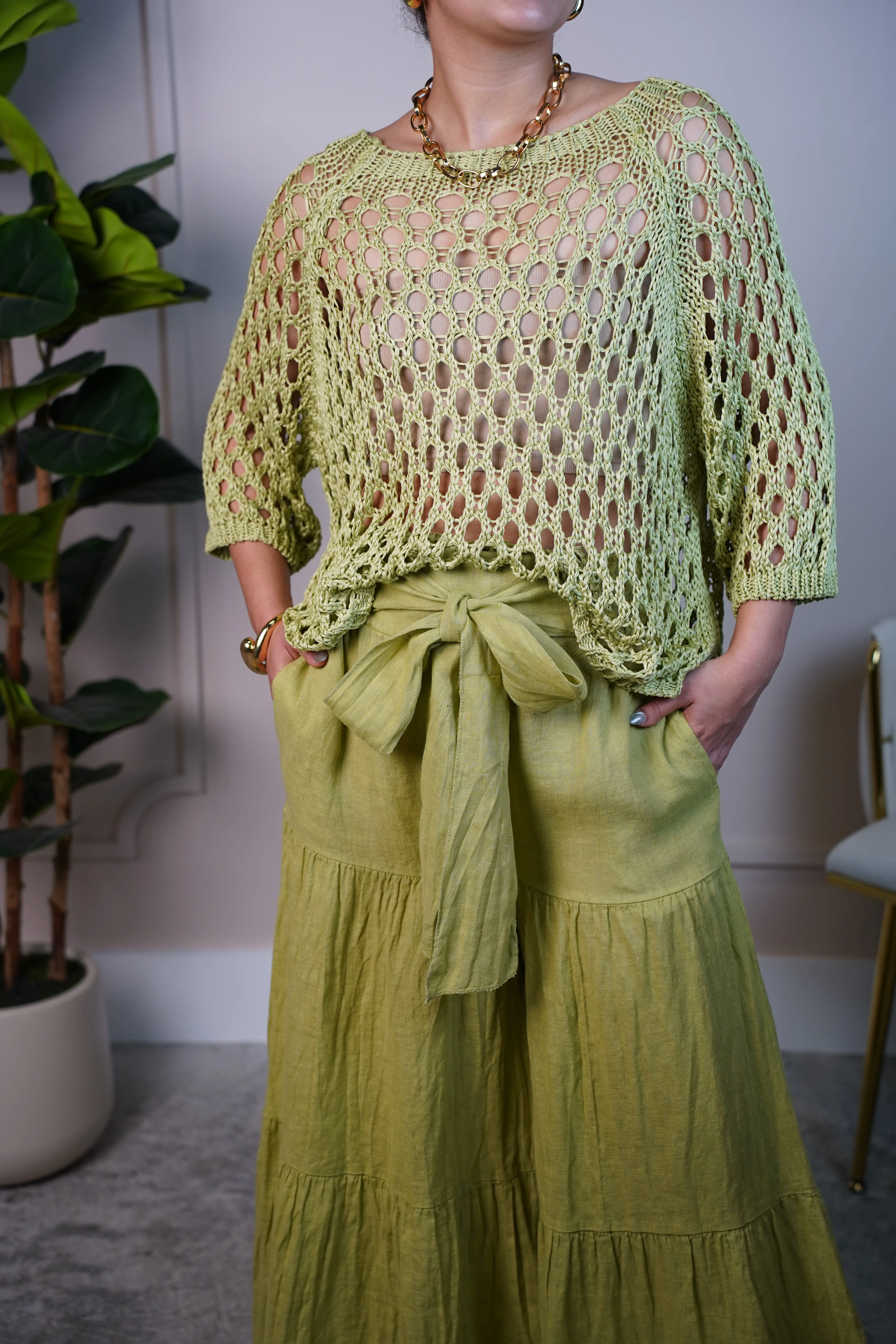 Lunor Wide Leg Pants – Effortless Flow and Chic Comfort