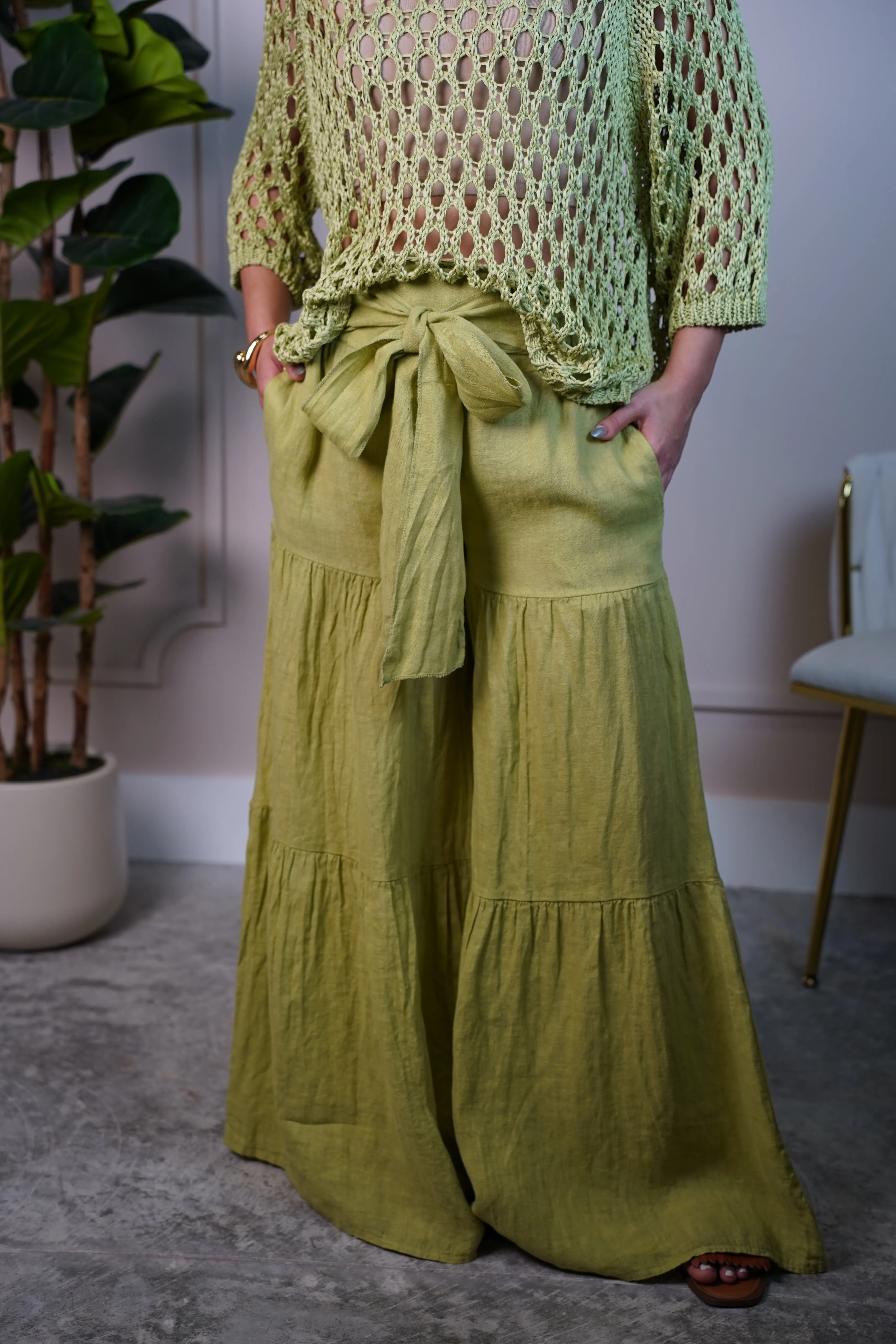 Lunor Wide Leg Pants – Effortless Flow and Chic Comfort