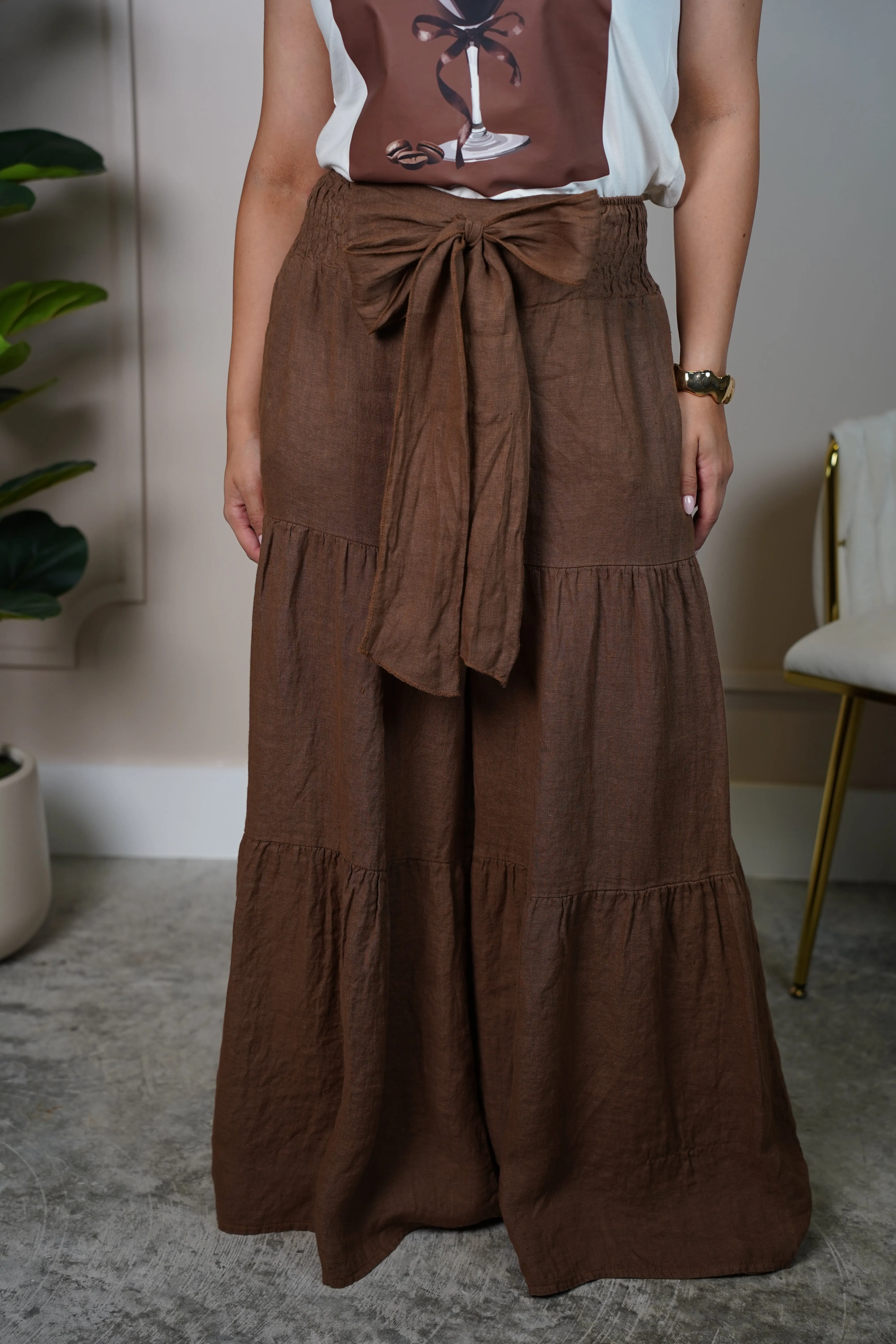 Lunor Wide Leg Pants – Effortless Flow and Chic Comfort