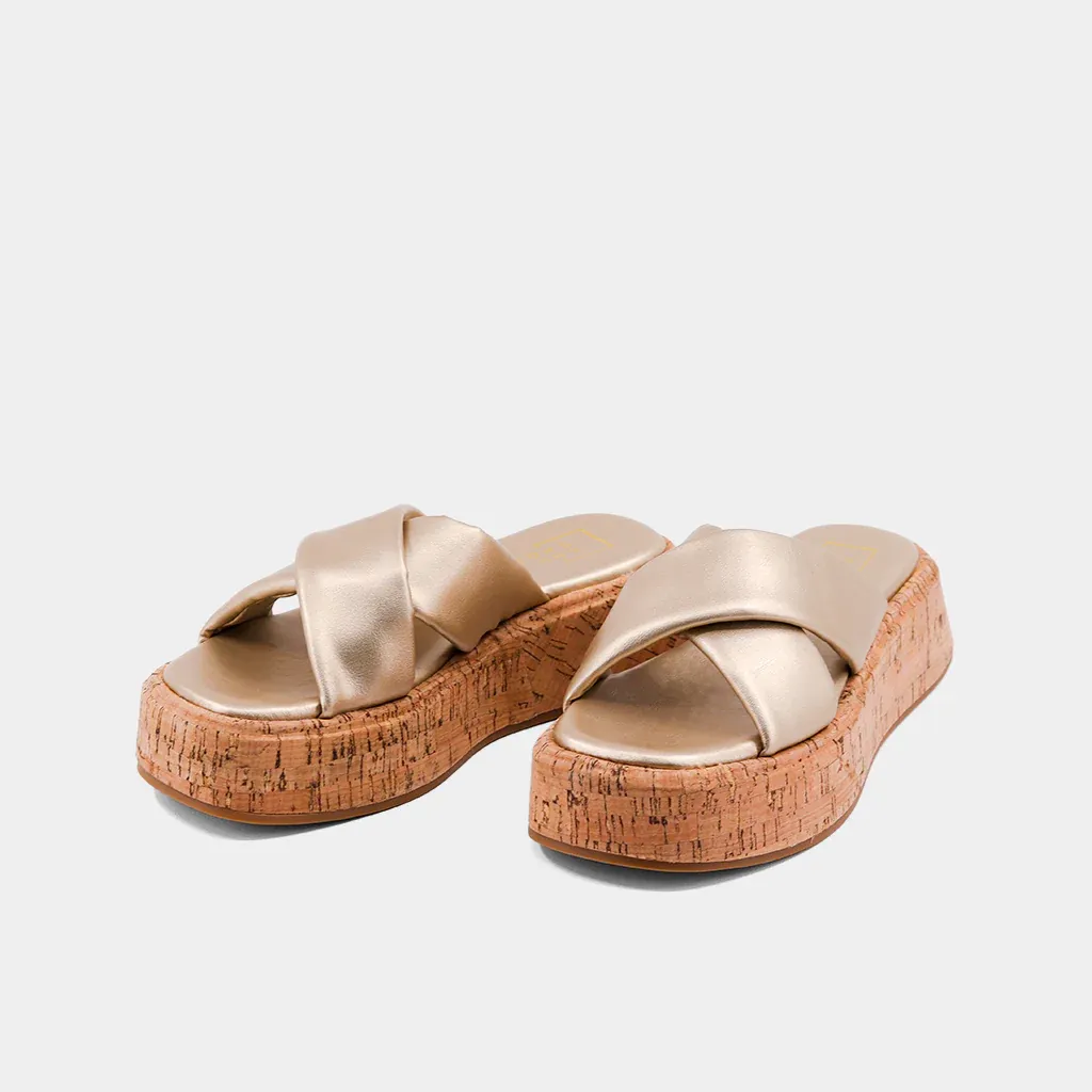 Lydia Sandals Gold