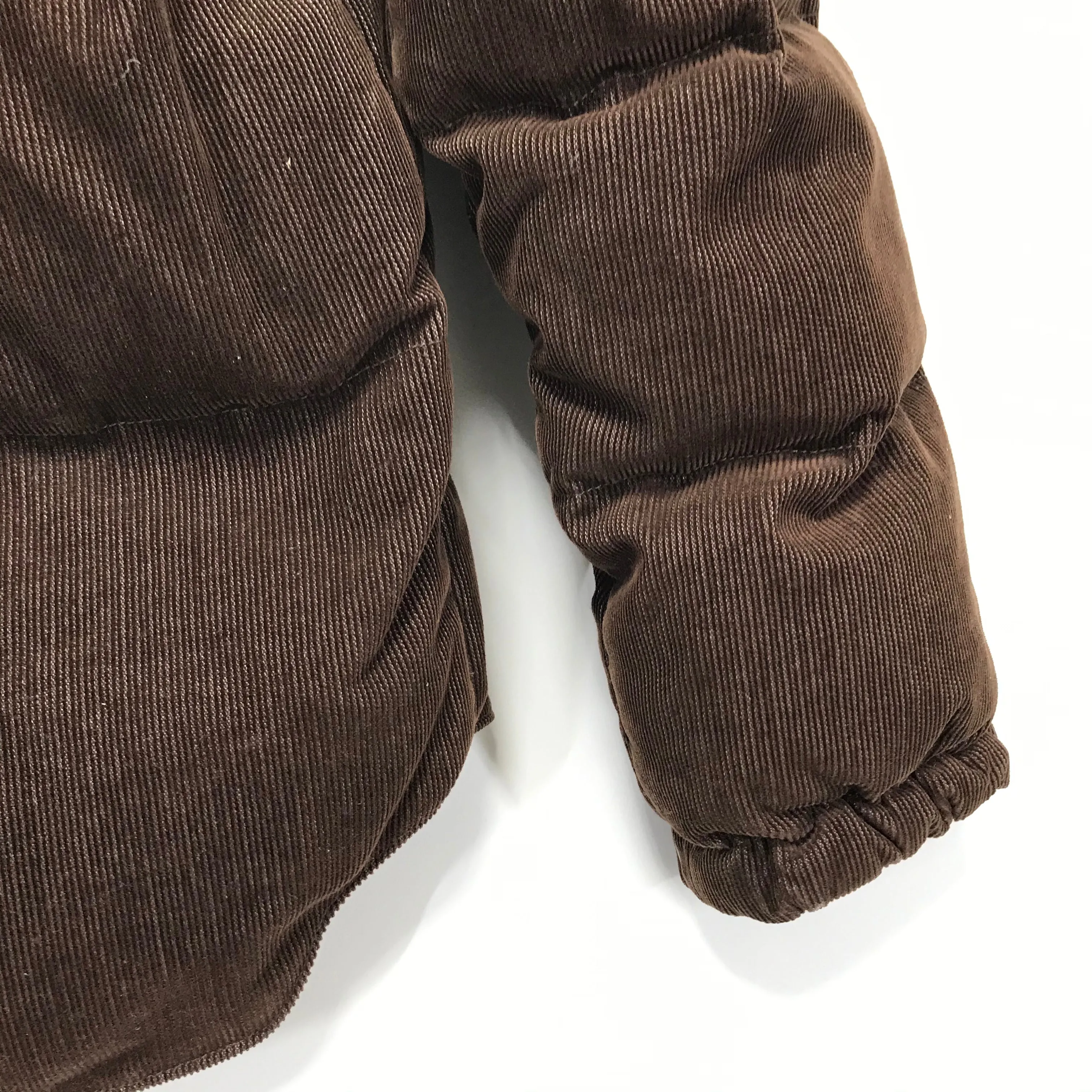 [M] A Bathing Ape Bape Fur Collar Corduroy Down Jacket