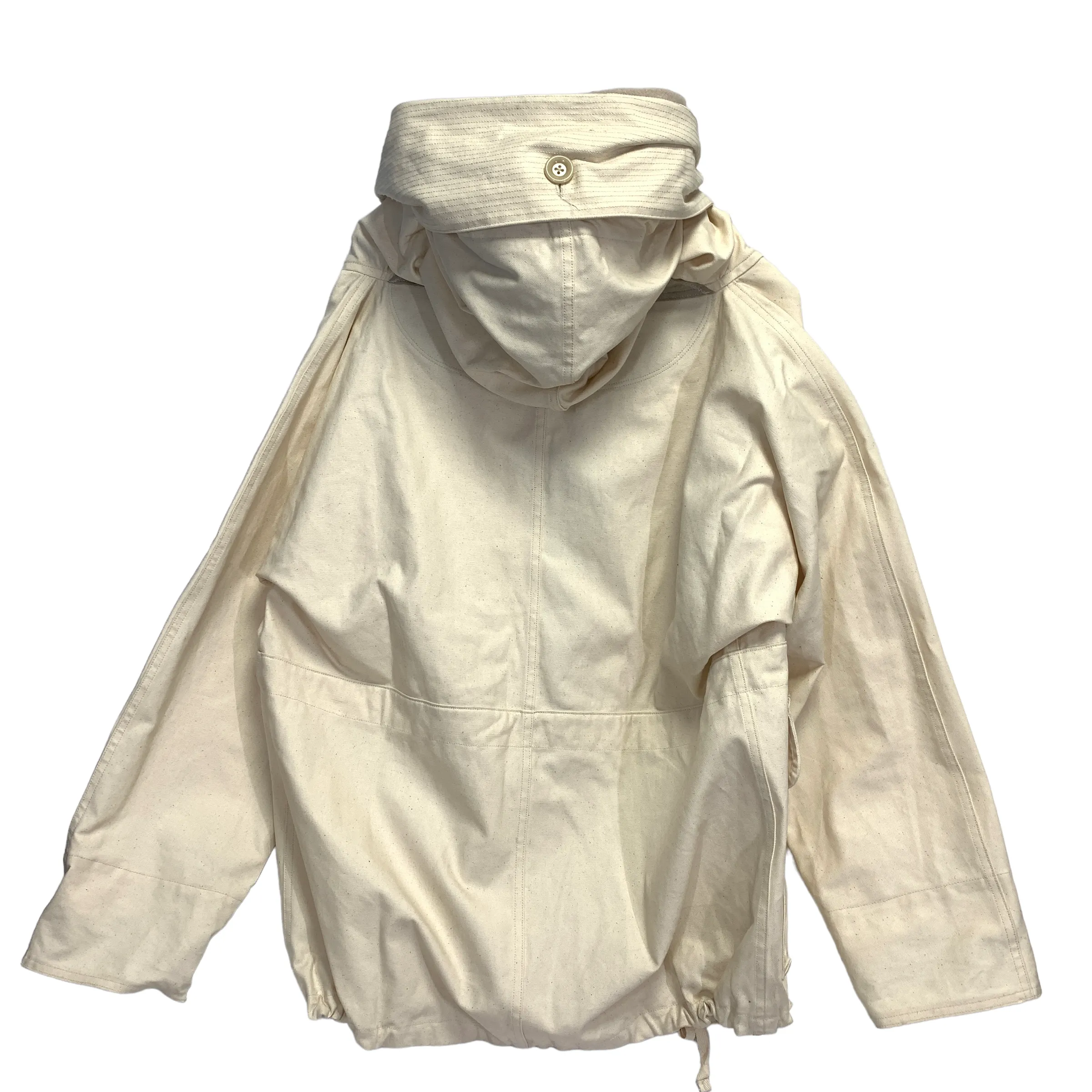 [M] Kapital Cotton Canvas Traggle Toggle Ring Coat