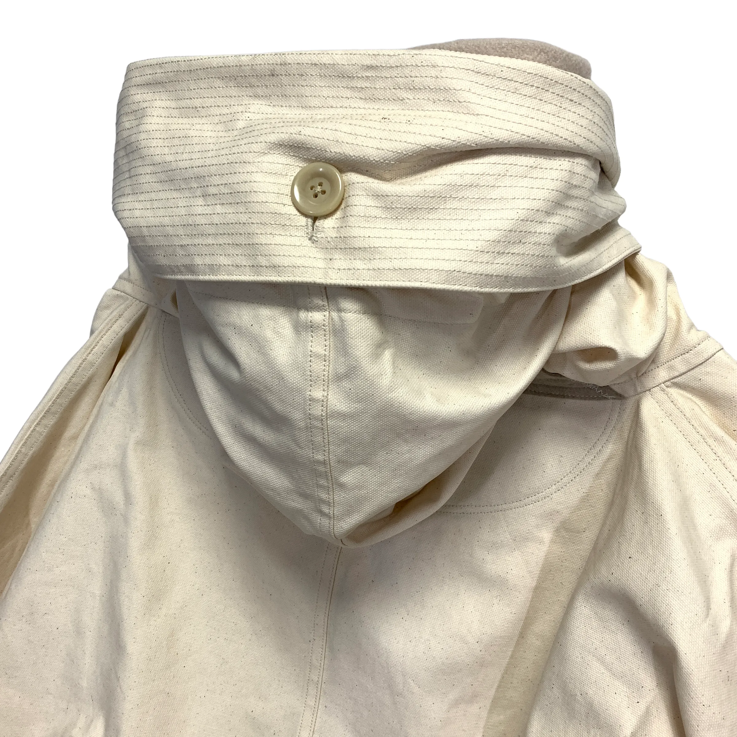 [M] Kapital Cotton Canvas Traggle Toggle Ring Coat