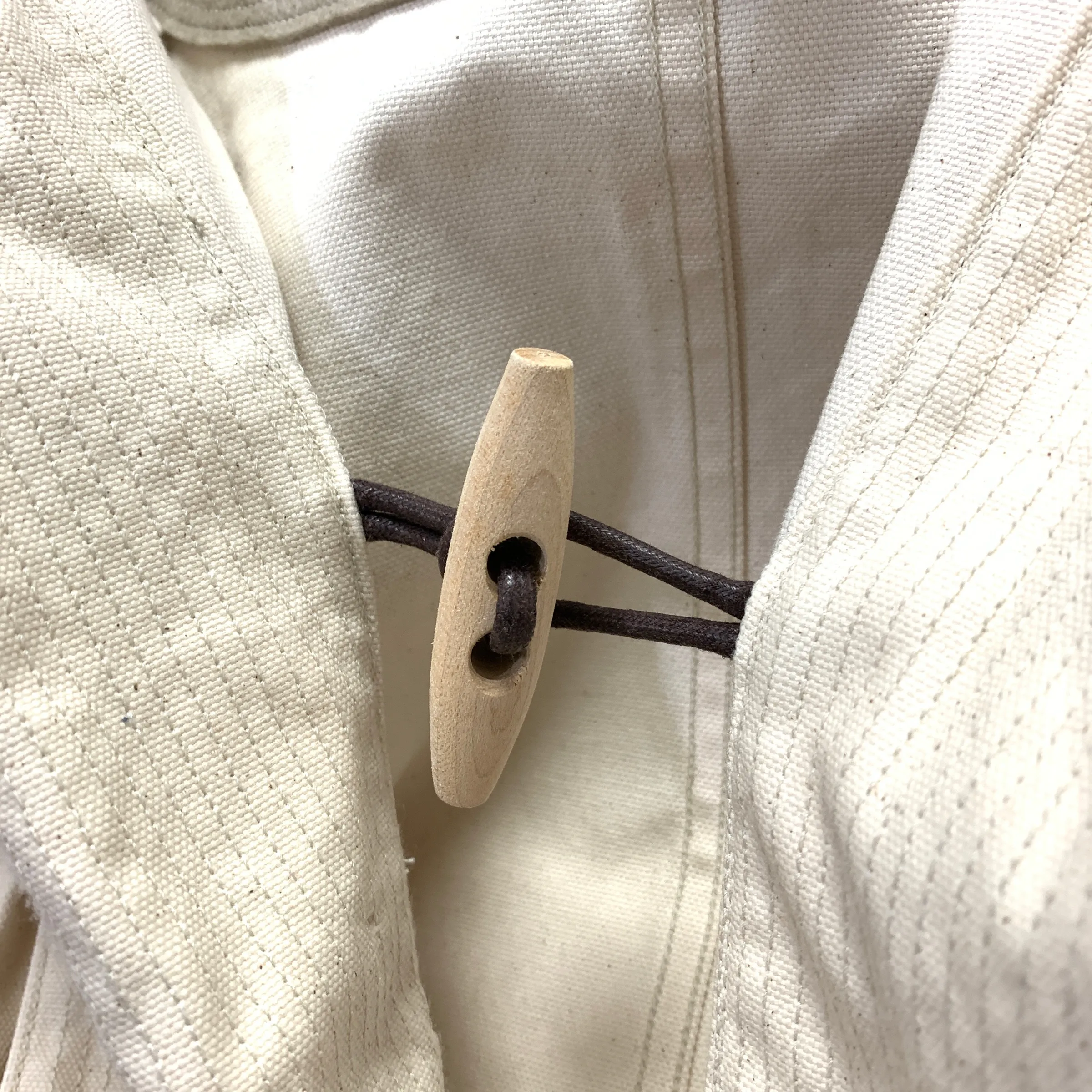 [M] Kapital Cotton Canvas Traggle Toggle Ring Coat