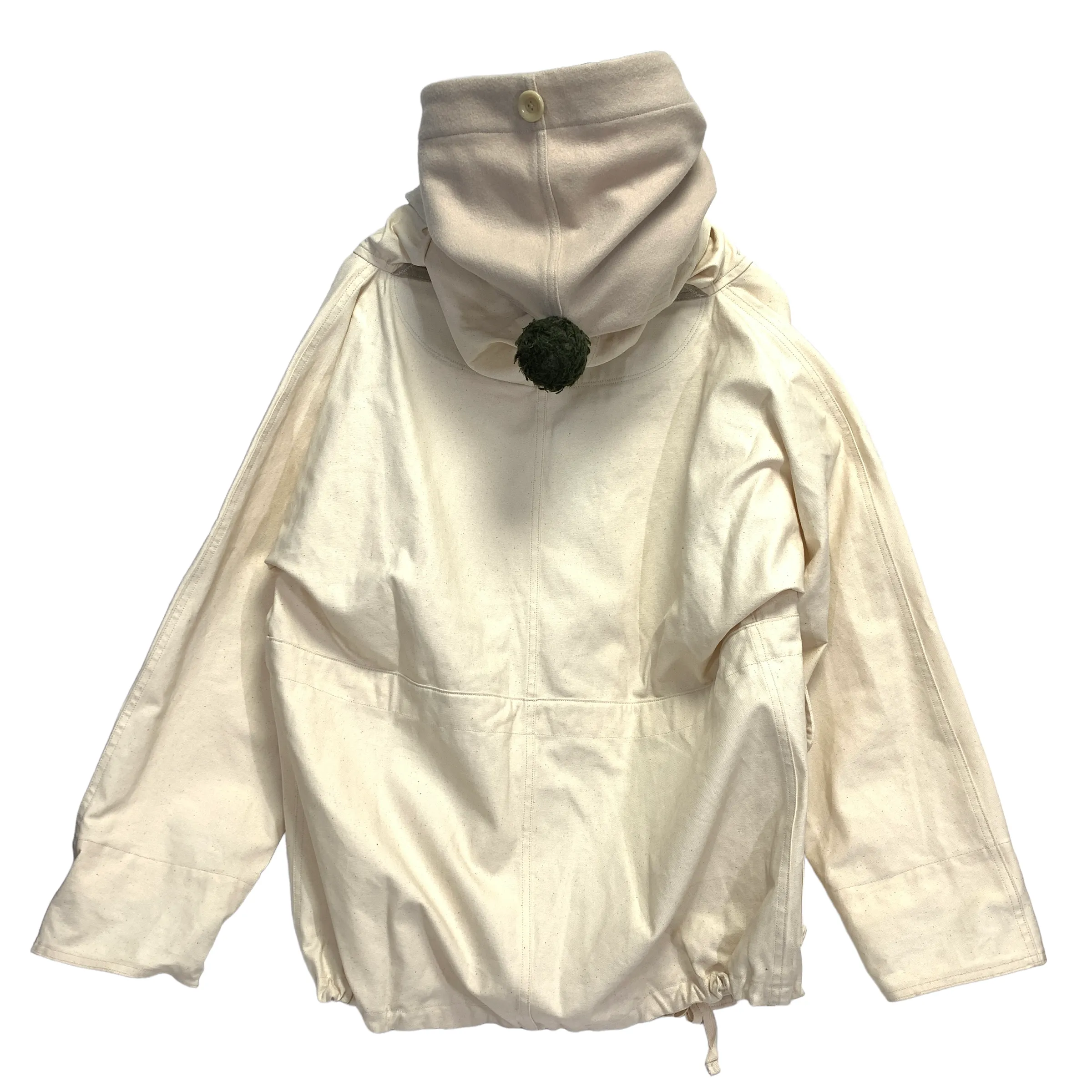 [M] Kapital Cotton Canvas Traggle Toggle Ring Coat