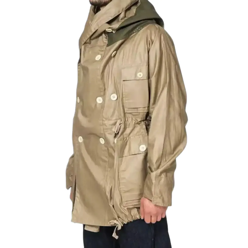 [M] Kapital Kiro Hirata ARMY Waxed Cotton Katsuragi Ring Coat