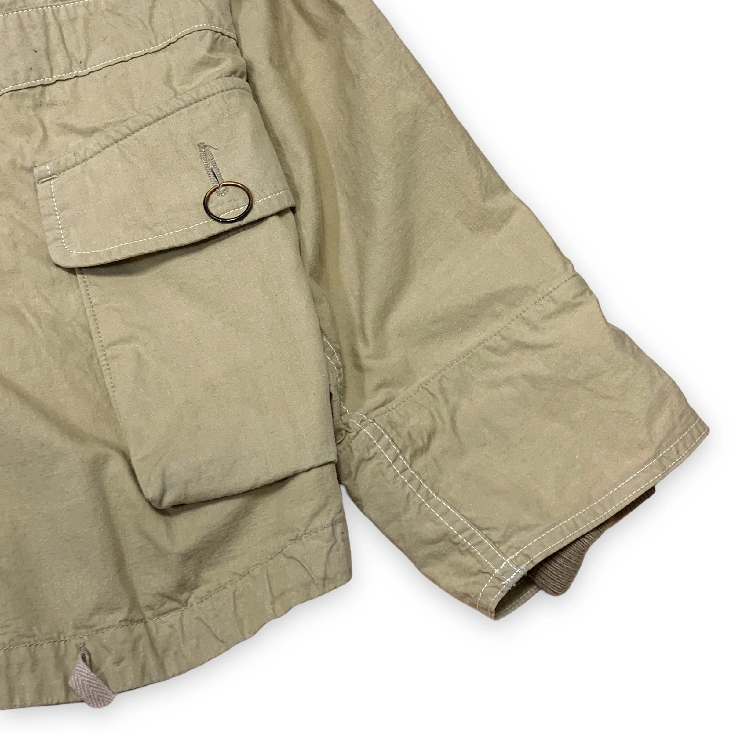 [M] Kapital Okayama Cotton Chino Katsuragi Ring Coat Beige