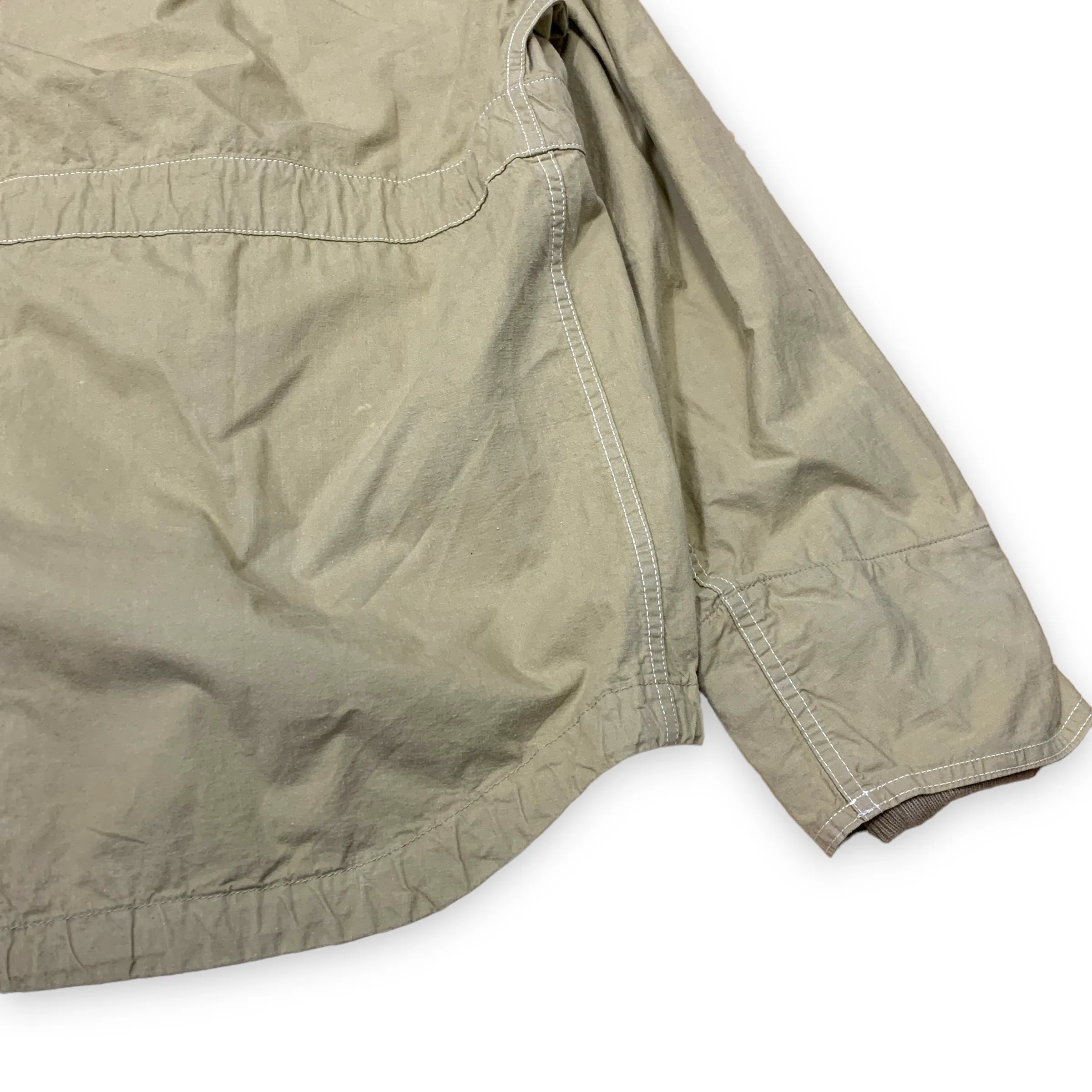 [M] Kapital Okayama Cotton Chino Katsuragi Ring Coat Beige