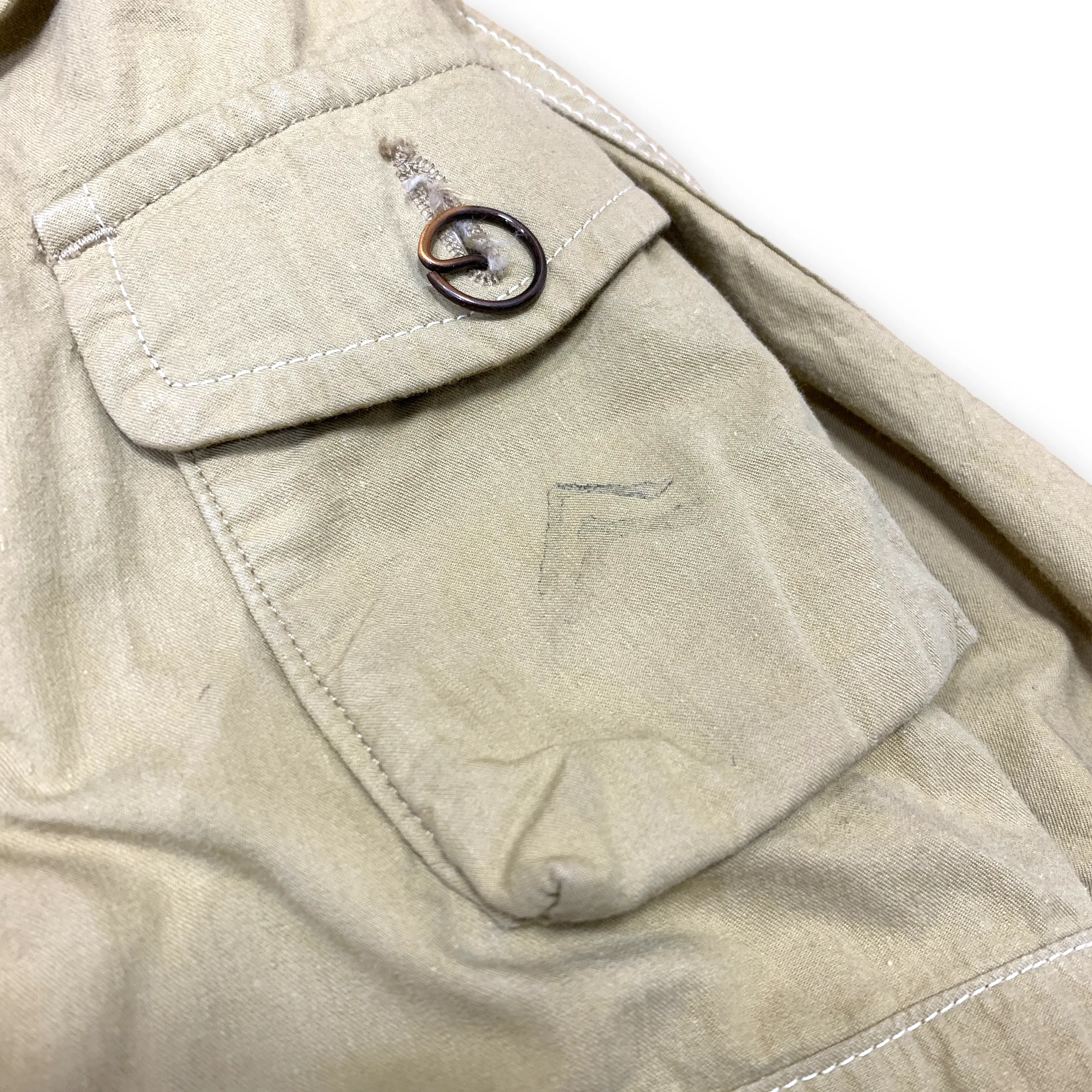 [M] Kapital Okayama Cotton Chino Katsuragi Ring Coat Beige