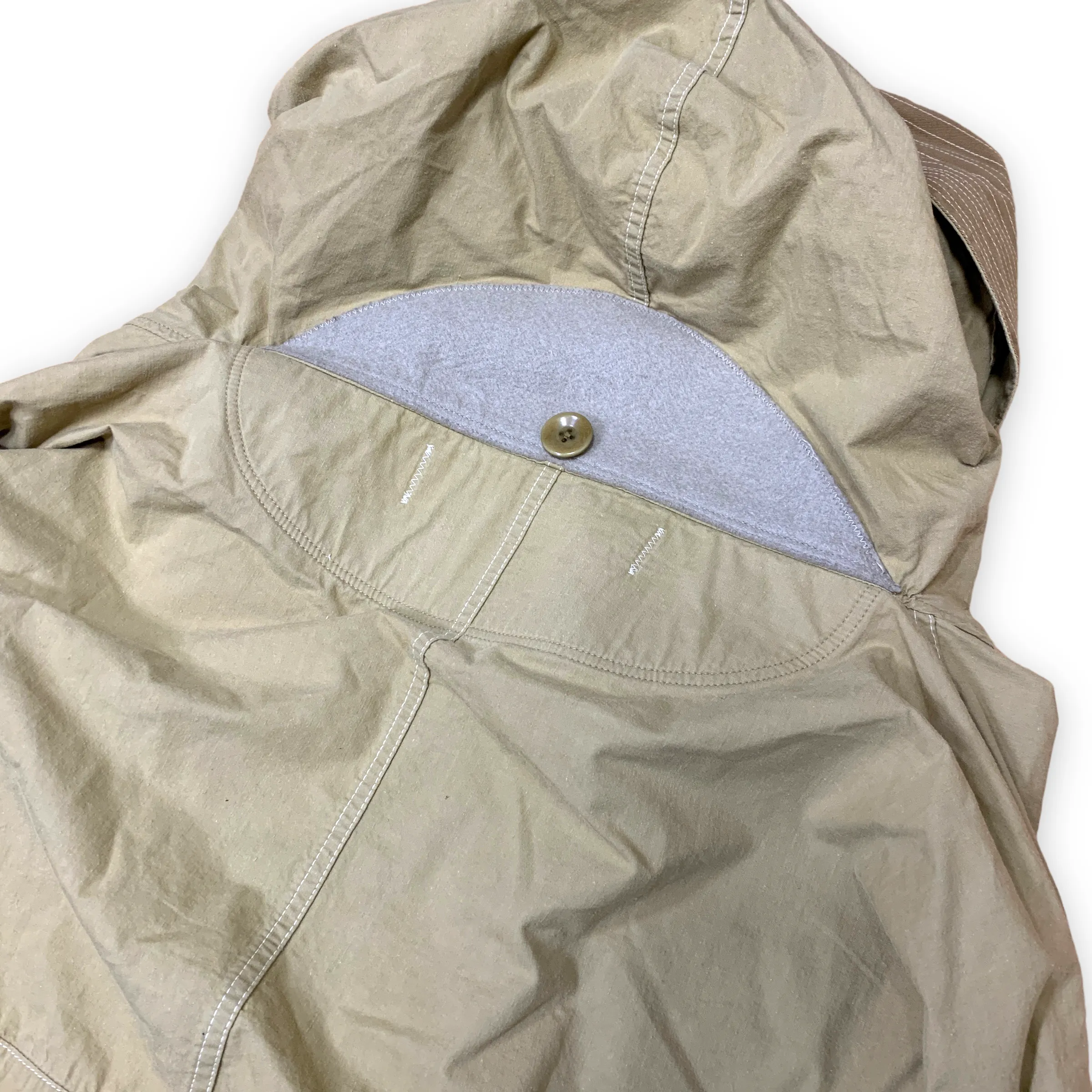 [M] Kapital Okayama Cotton Chino Katsuragi Ring Coat Beige