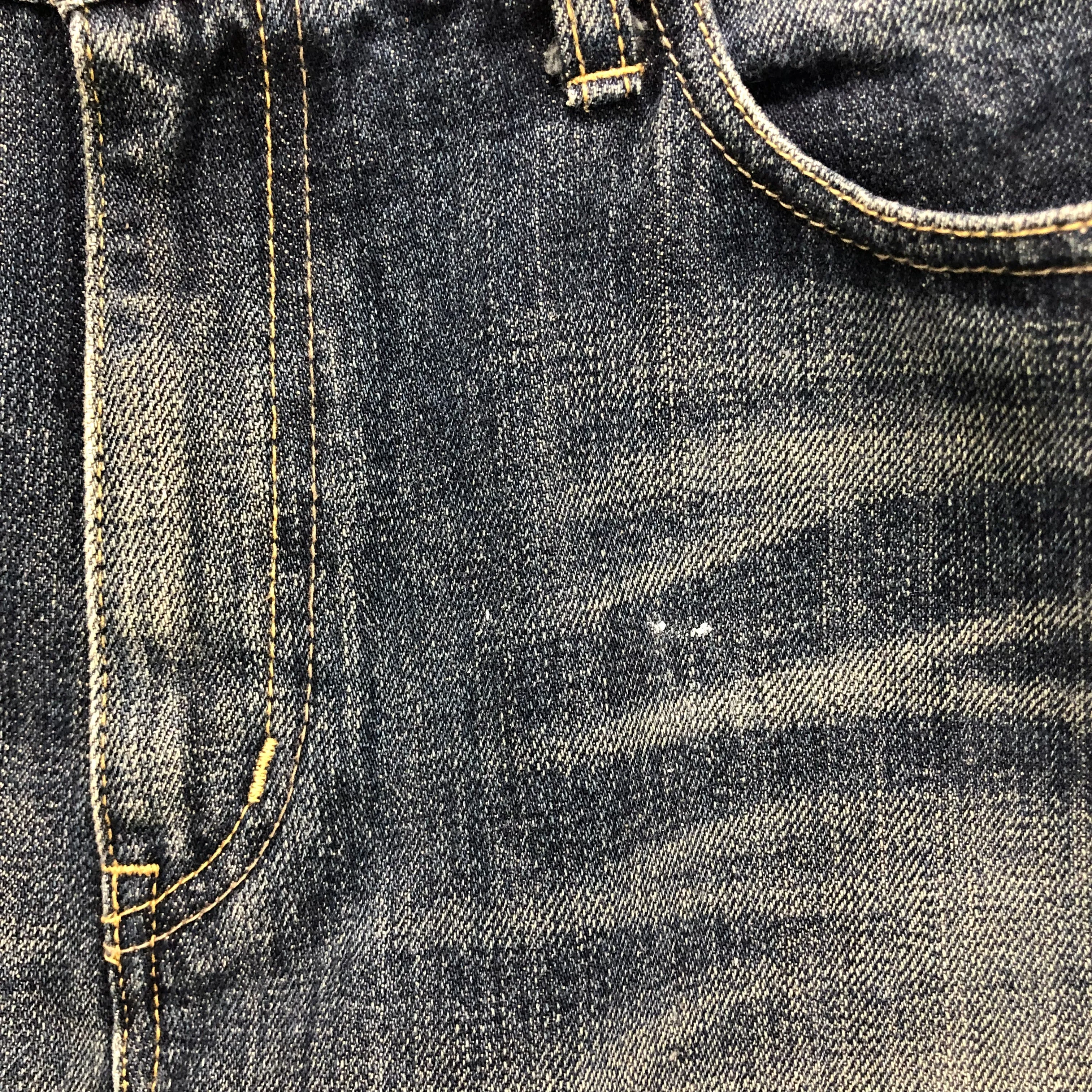 [M] Neighborhood 13AW Mid Washed Selvedge Denim Indigo