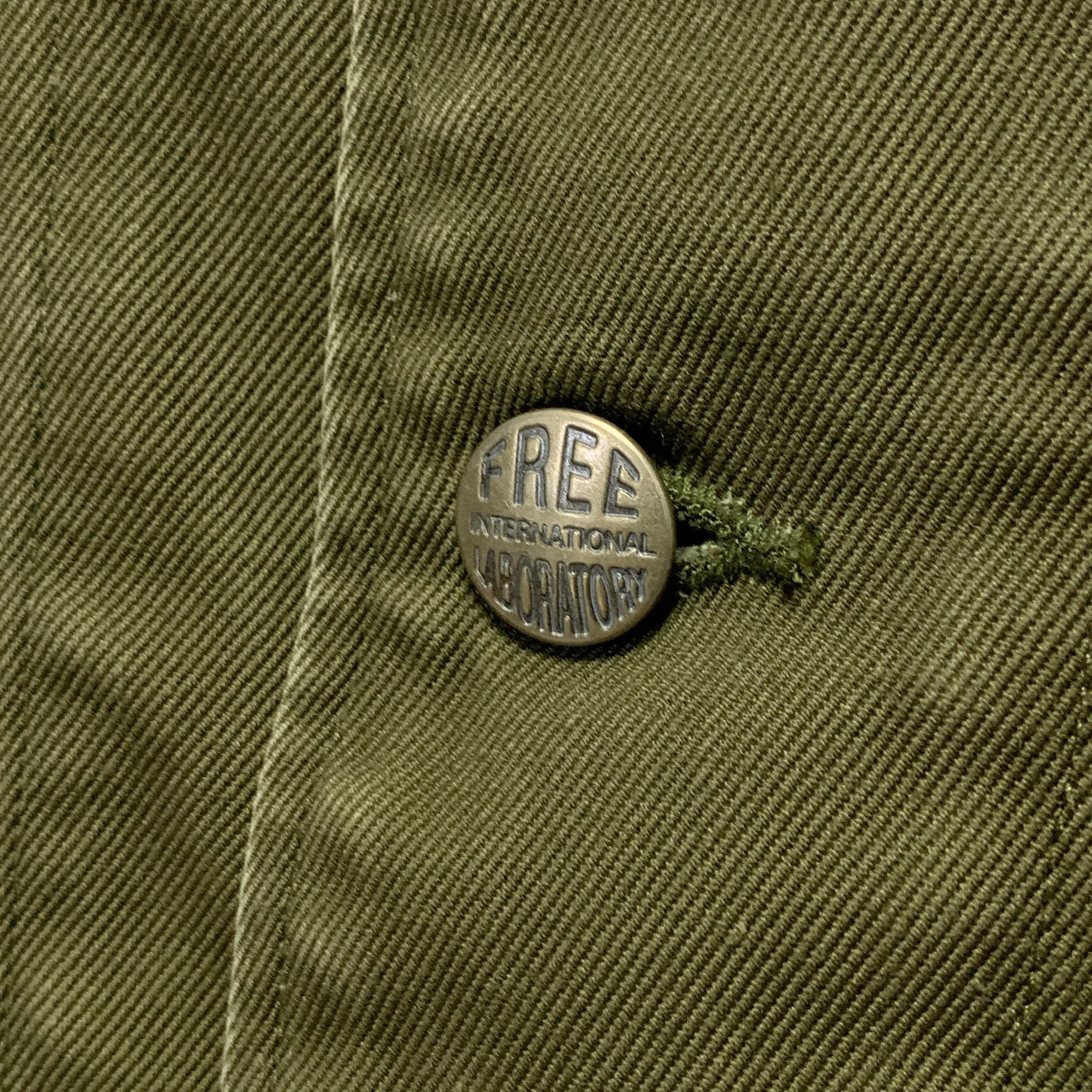 [M] Visvim 17SS Bucky Coverall Jacket Smock Coat DMGD Chino Olive
