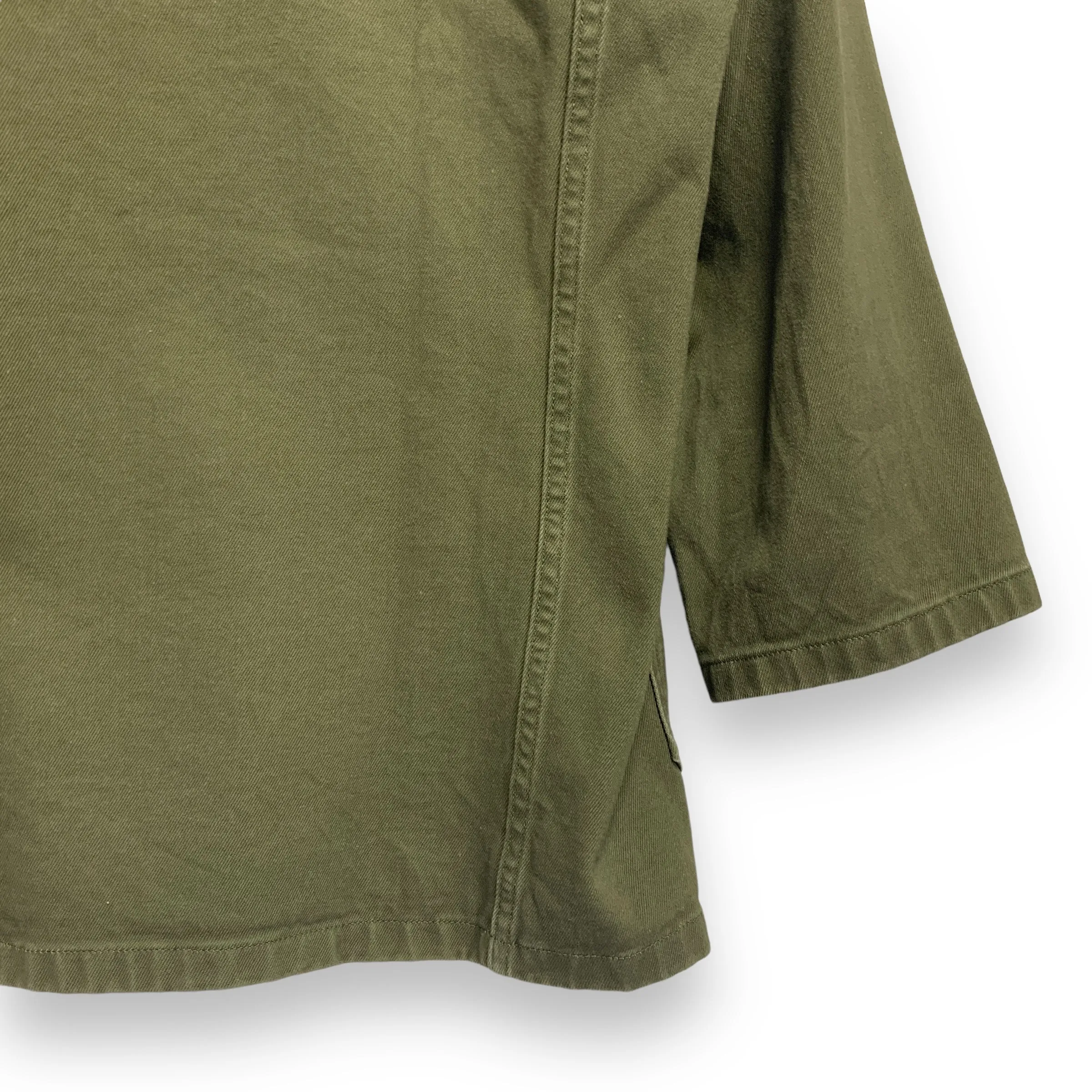 [M] Visvim 17SS Bucky Coverall Jacket Smock Coat DMGD Chino Olive