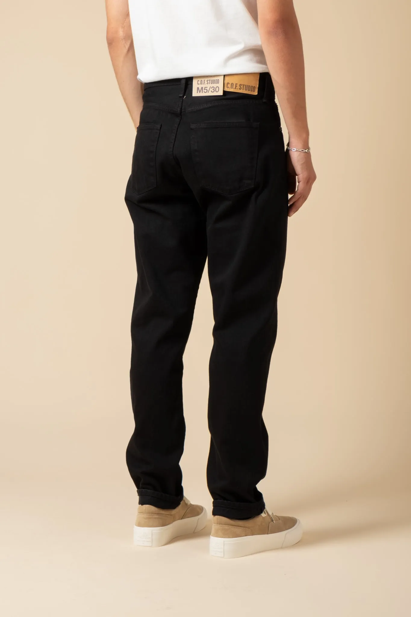 M5 13oz RG Cotton BLK - Rinsed