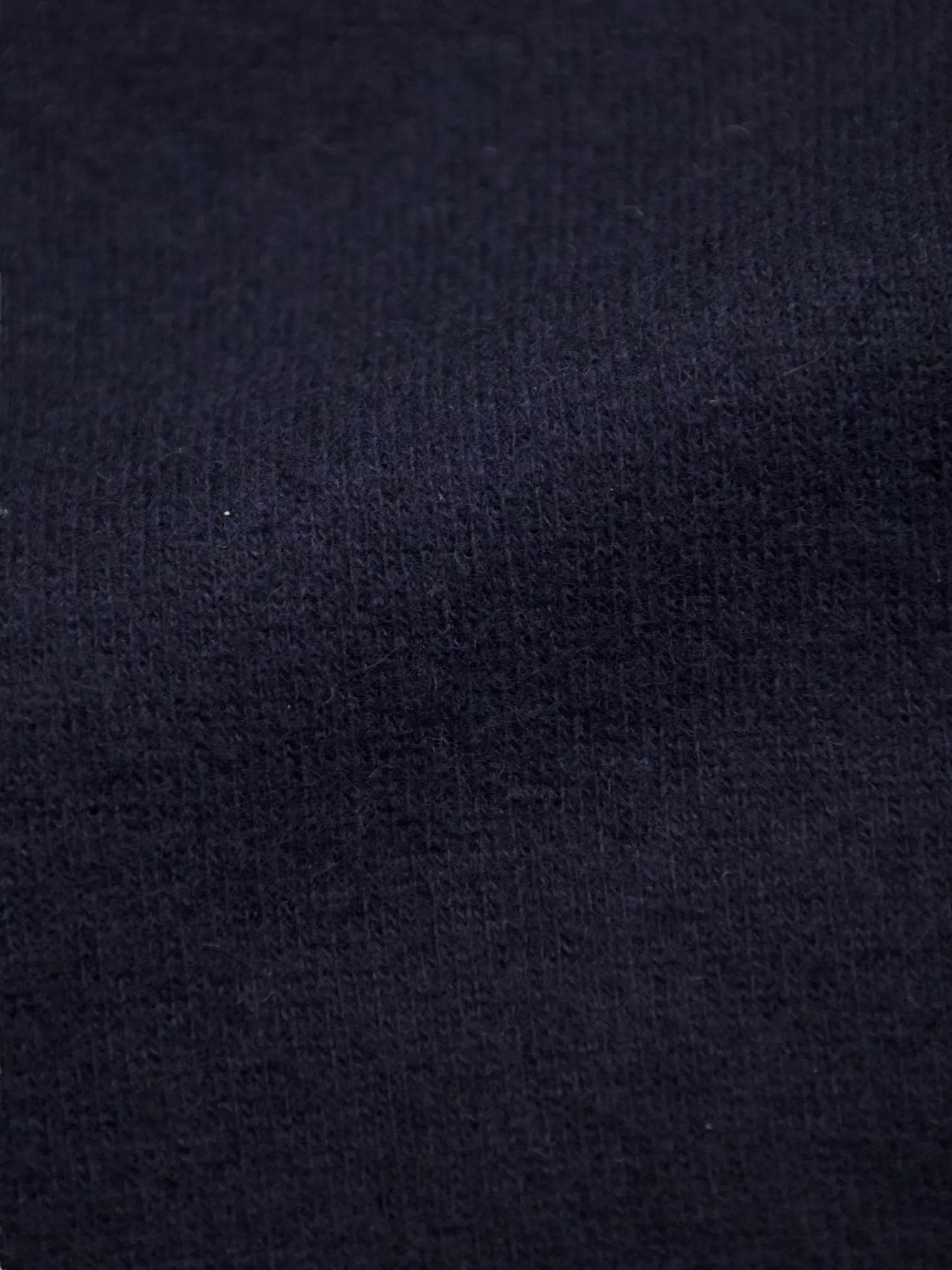 Mandelli Navy Cashmere & Castorino Fur Collar Overcoat
