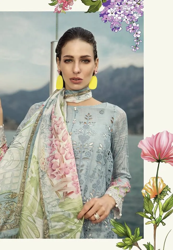 Maria b Summer 2019 Cotton Lawn Suit