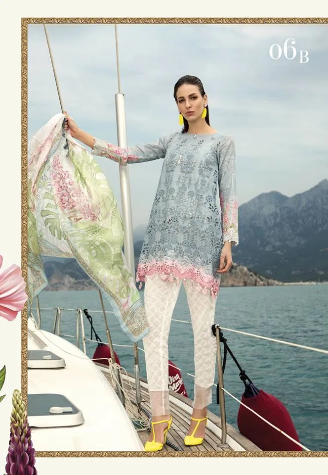 Maria b Summer 2019 Cotton Lawn Suit