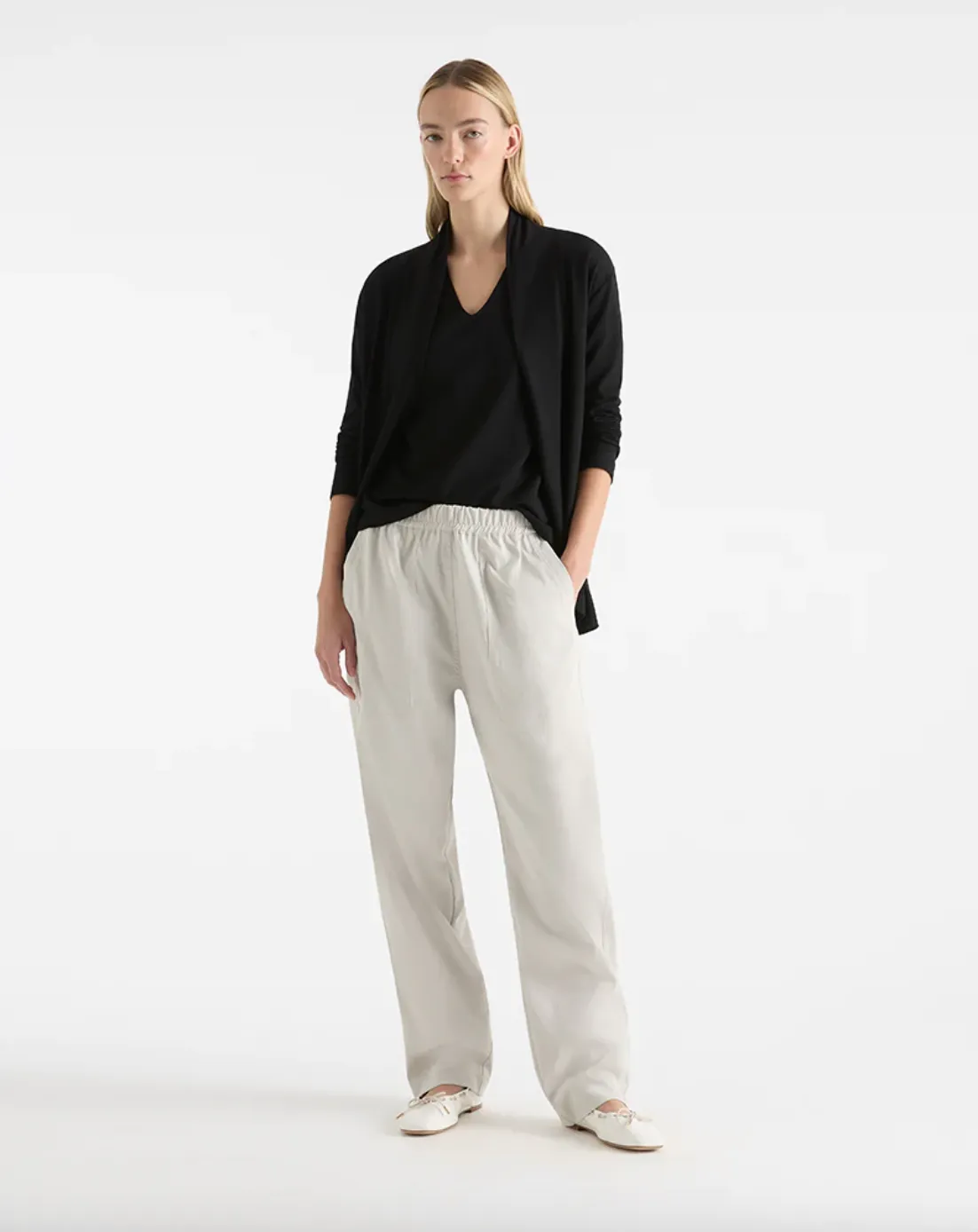Mela Purdie, Pull On Jacket | Black