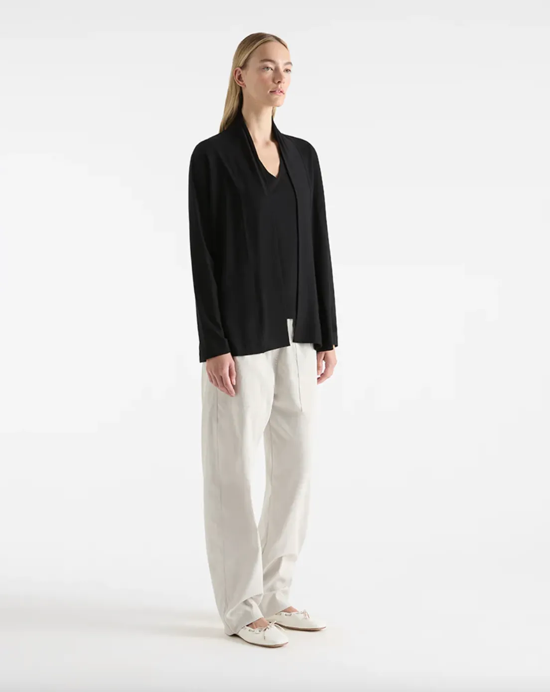 Mela Purdie, Pull On Jacket | Black