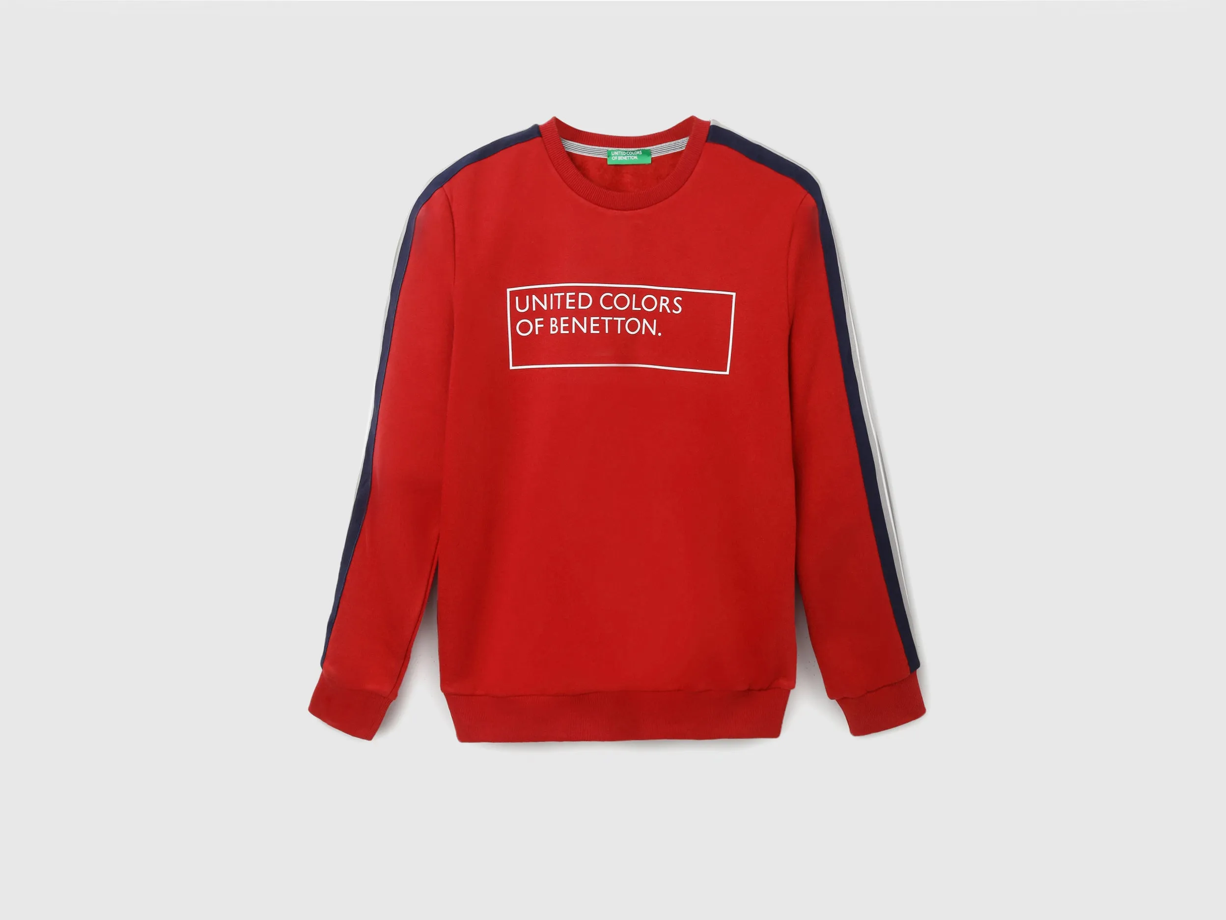 Men Printed Round Neck Sweatshirt
