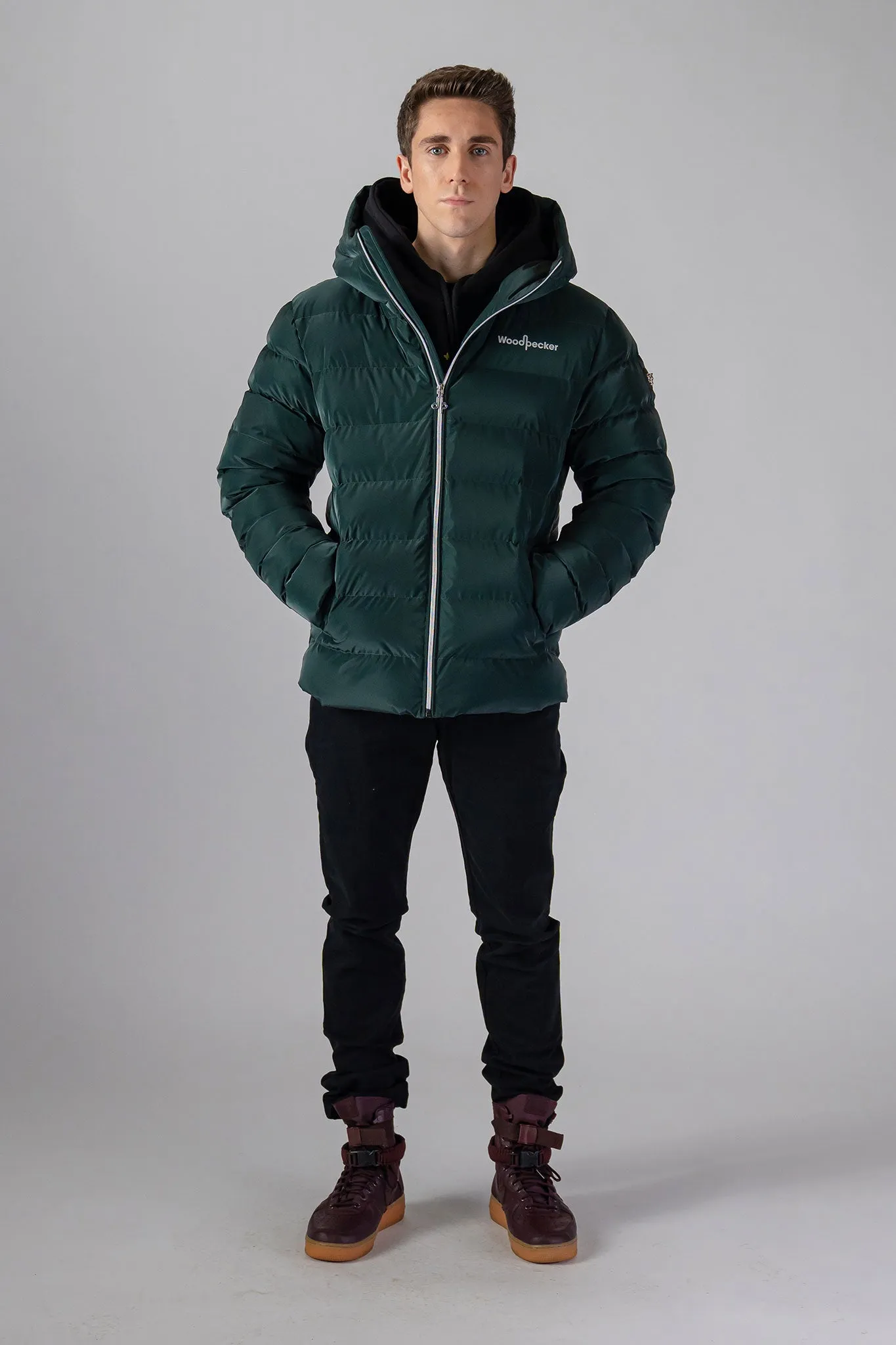 Men's Medium Weight Sparrow Coat - Green Diamond