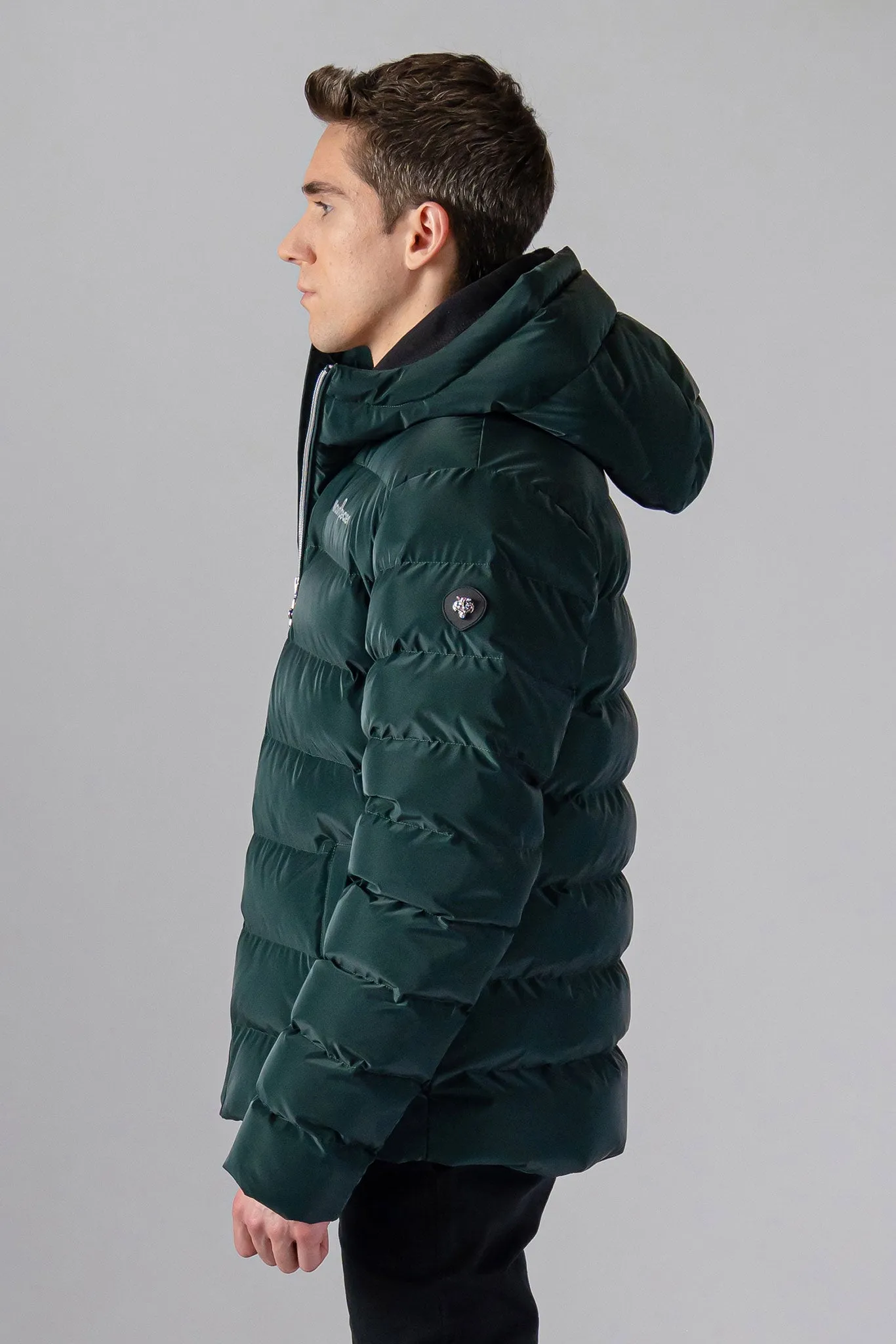 Men's Medium Weight Sparrow Coat - Green Diamond