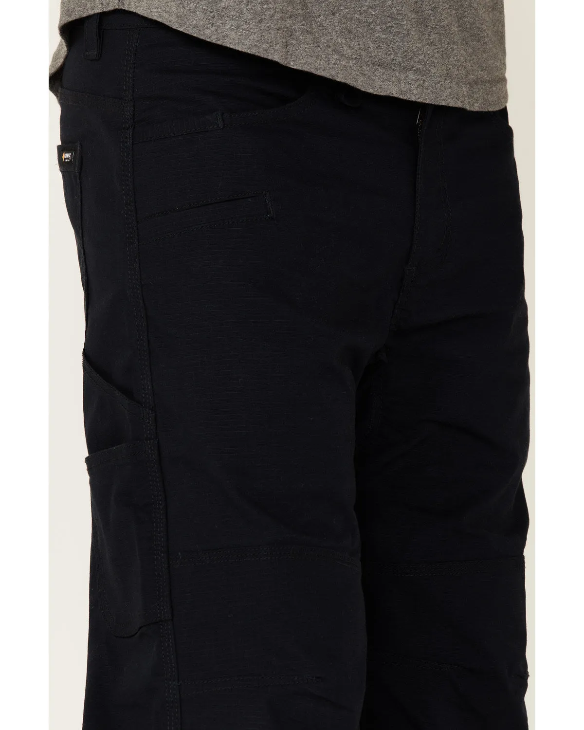 Men's Navy Ripstop Stretch Work Pants