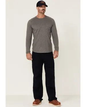 Men's Navy Ripstop Stretch Work Pants