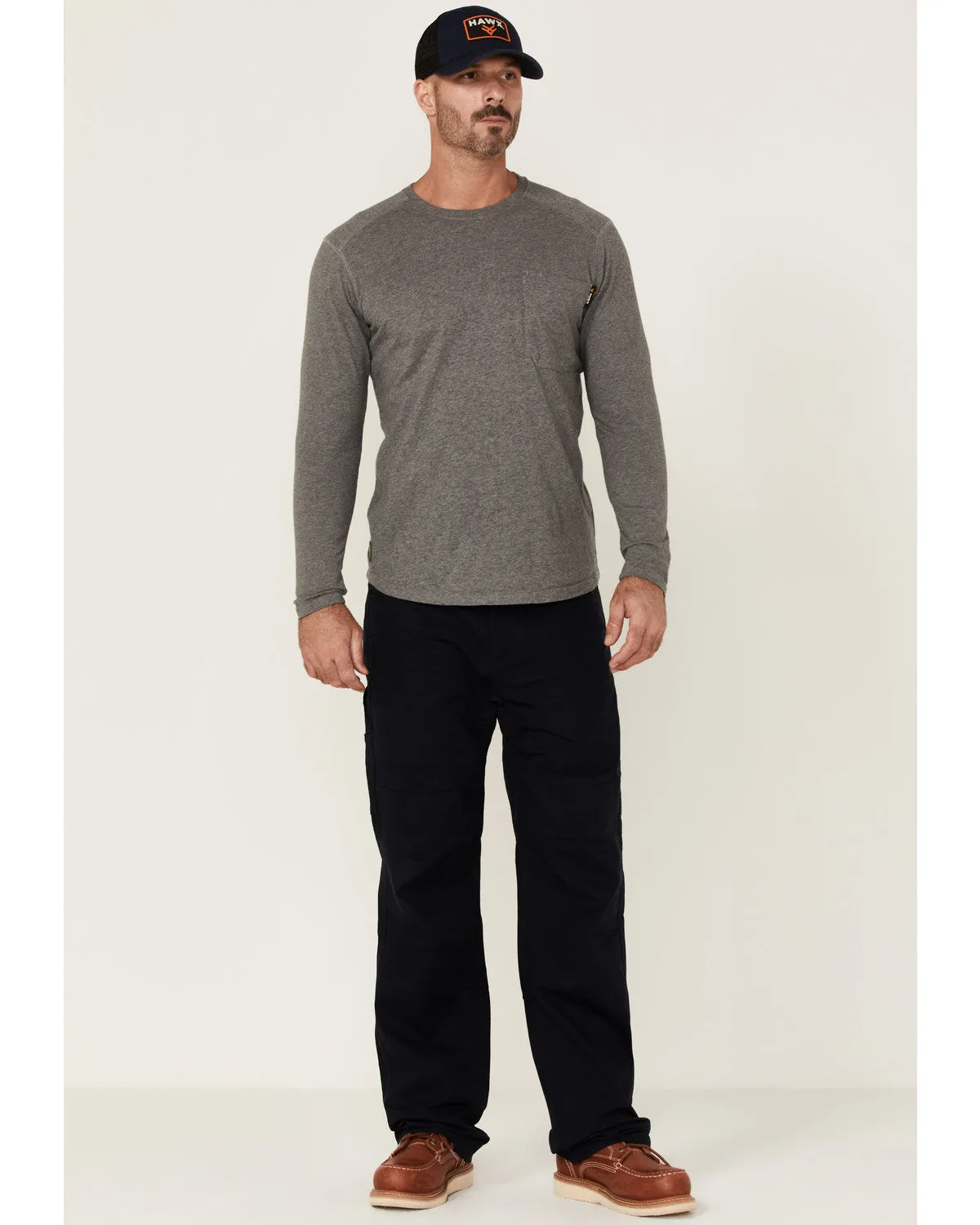 Men's Navy Ripstop Stretch Work Pants