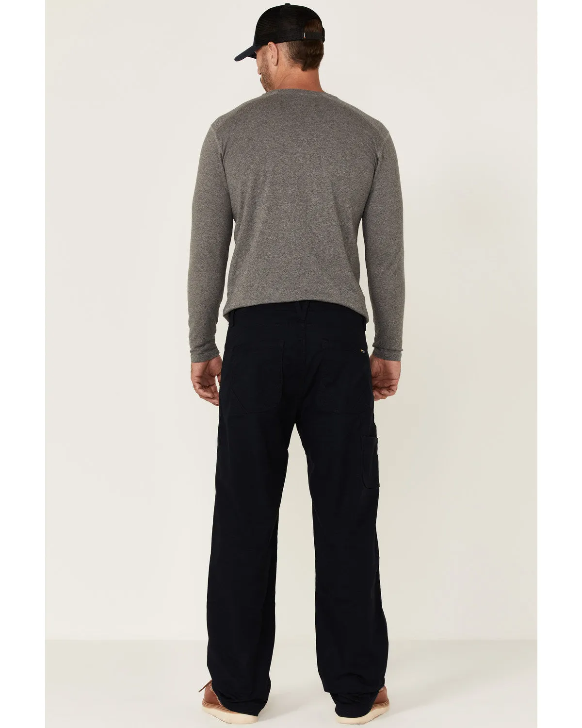 Men's Navy Ripstop Stretch Work Pants