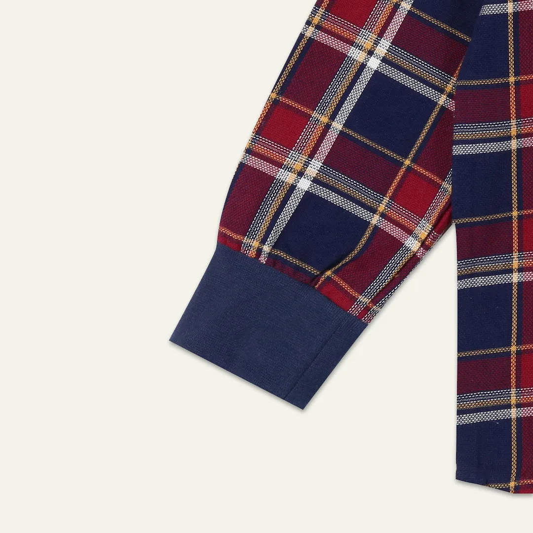 Multicoloured Check Print Shirt