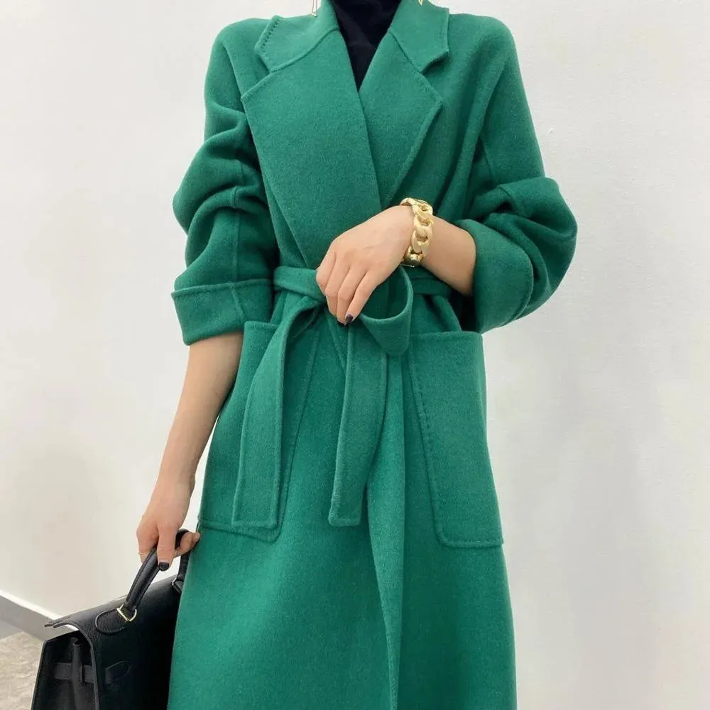 Najai - Belted Dress Coat