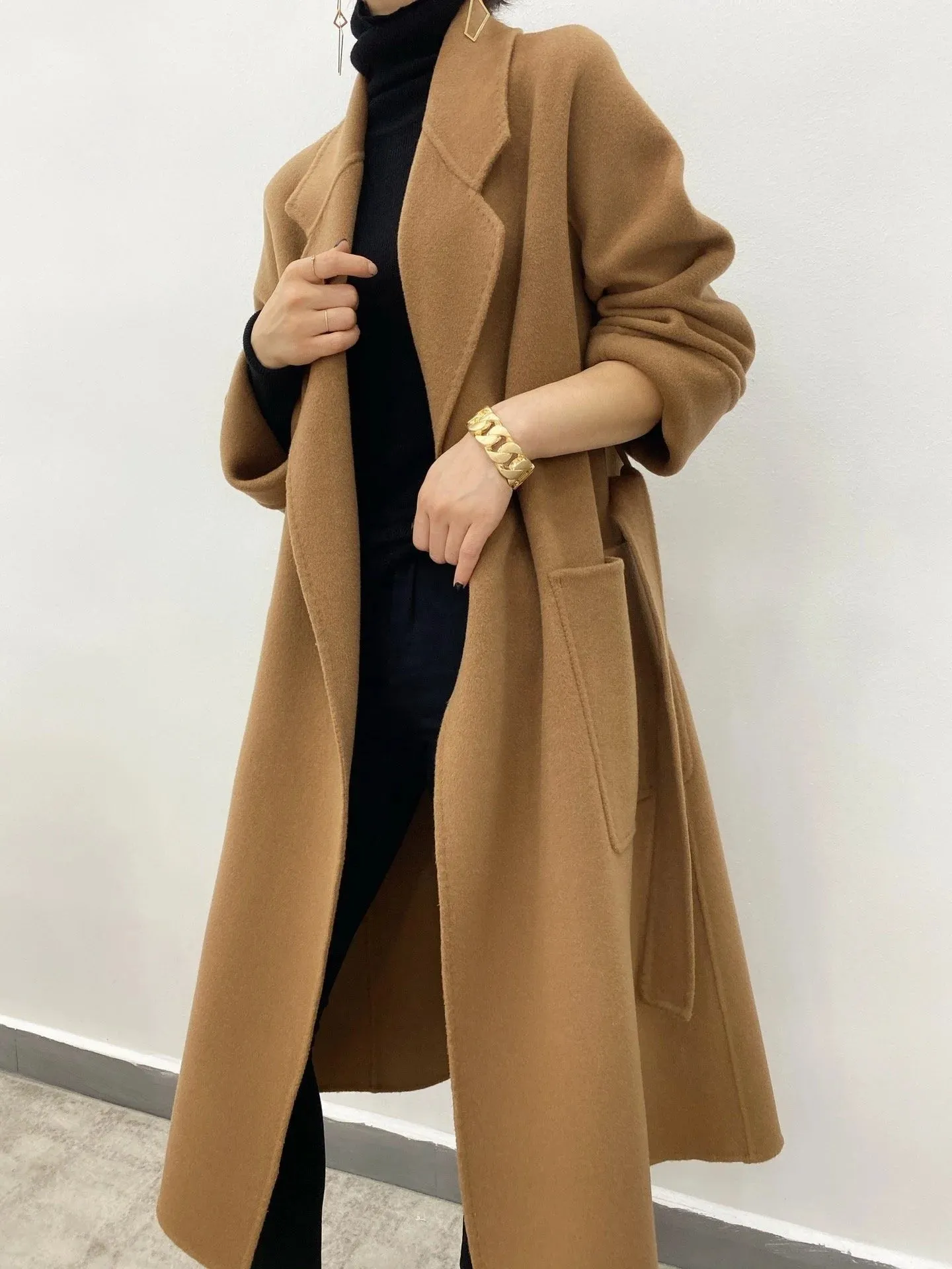 Najai - Belted Dress Coat
