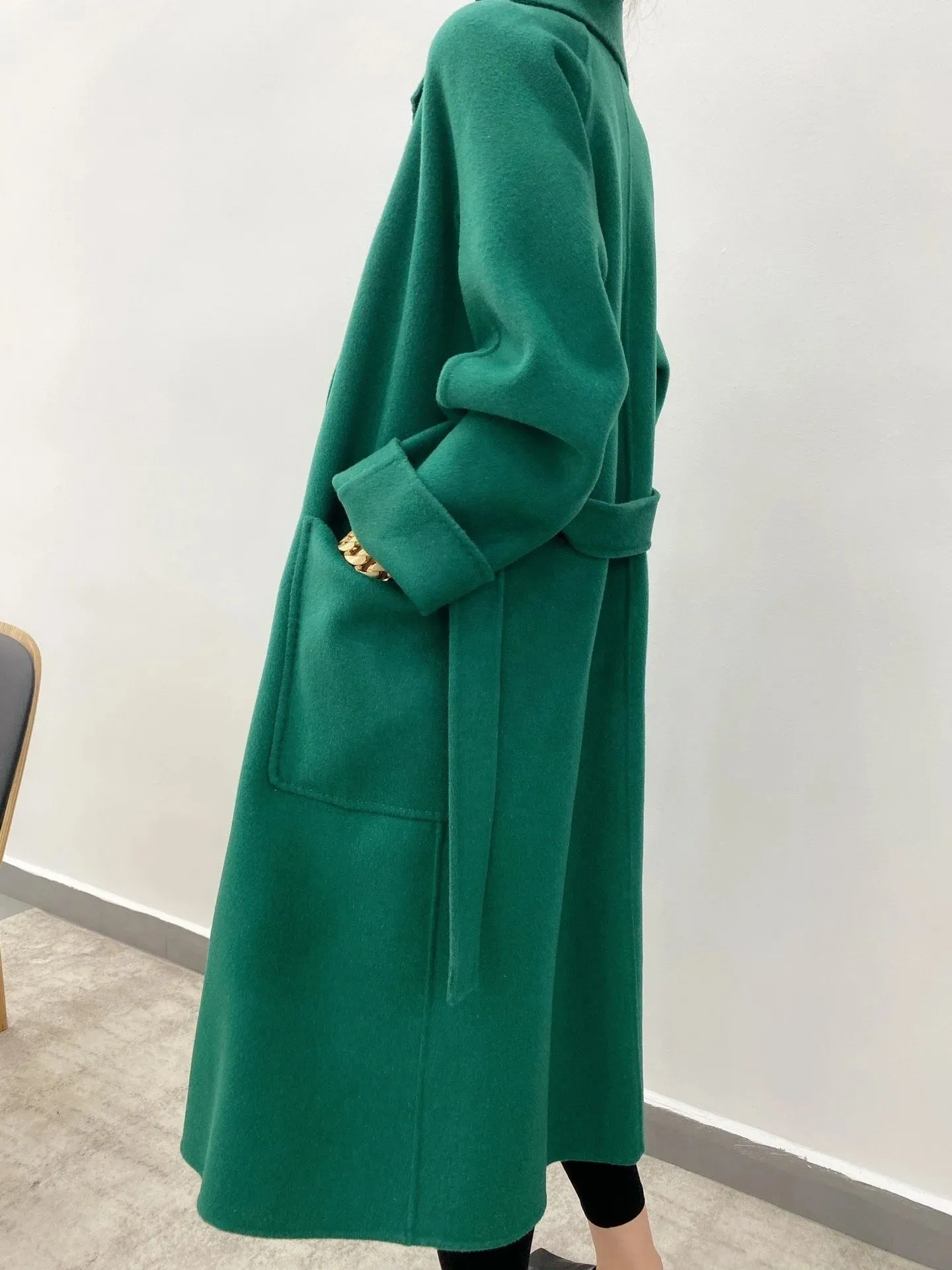 Najai - Belted Dress Coat