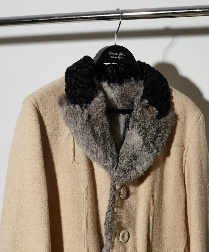 NUMBER (N)INE ARCHIVE JACKET w/FUR LINING
