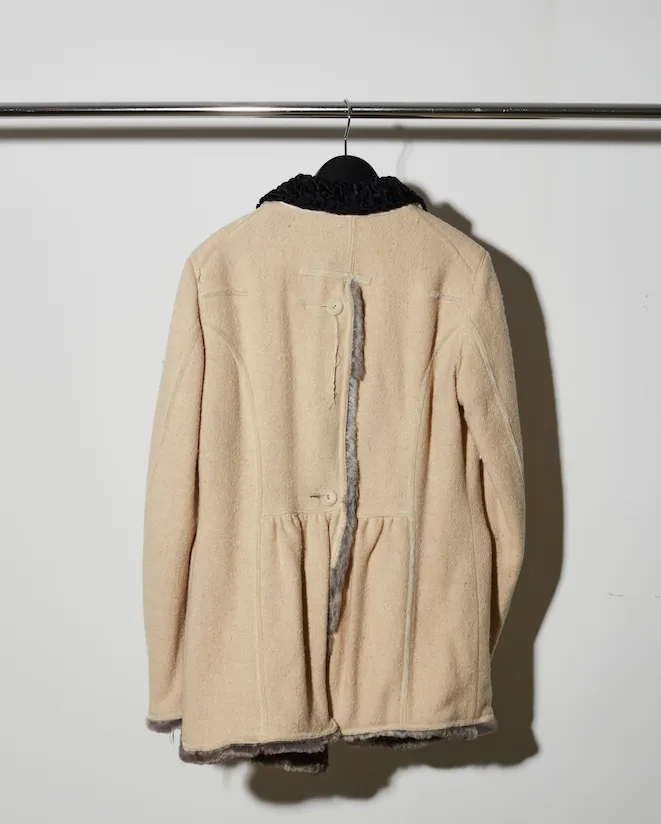 NUMBER (N)INE ARCHIVE JACKET w/FUR LINING